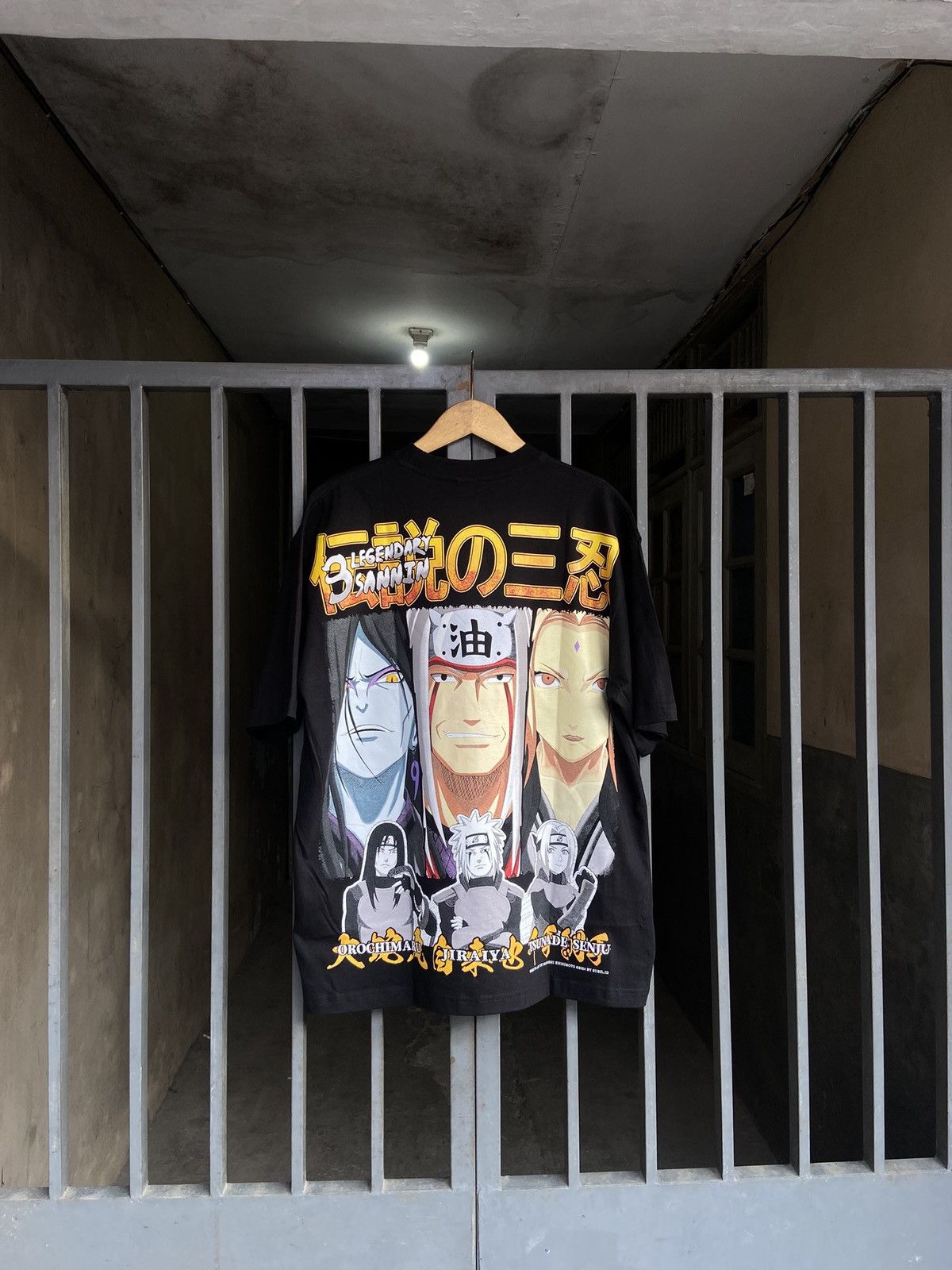 Japanese Brand × Vintage Jiraiya 3 Legendary Sanin Naruto Bootlegtees Size US XL / EU 56 / 4 - 6 Thumbnail