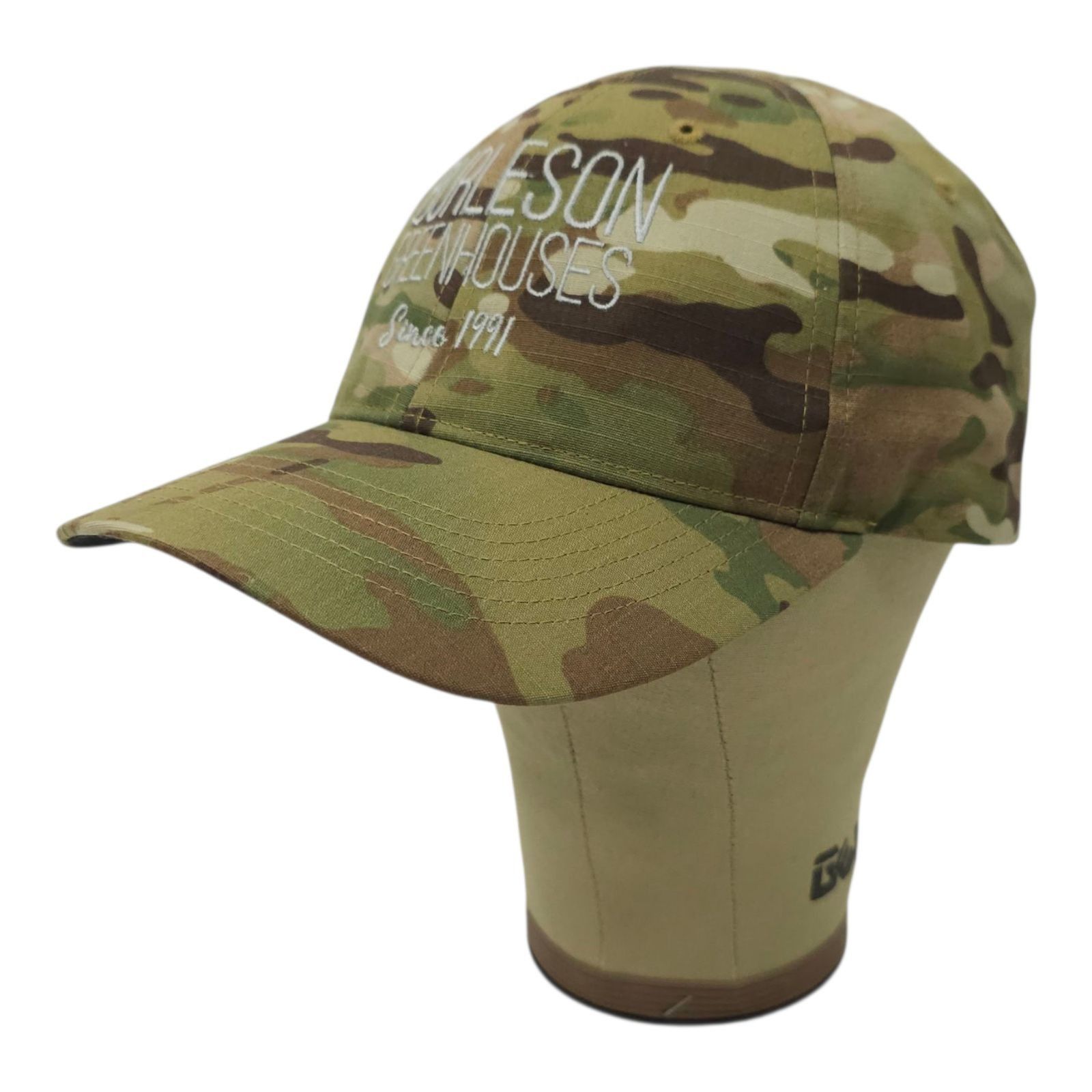 Richardson Burleson Greenhouses Camo Strapback Cap Hat Trucker Baseball Size ONE SIZE - 2 Thumbnail
