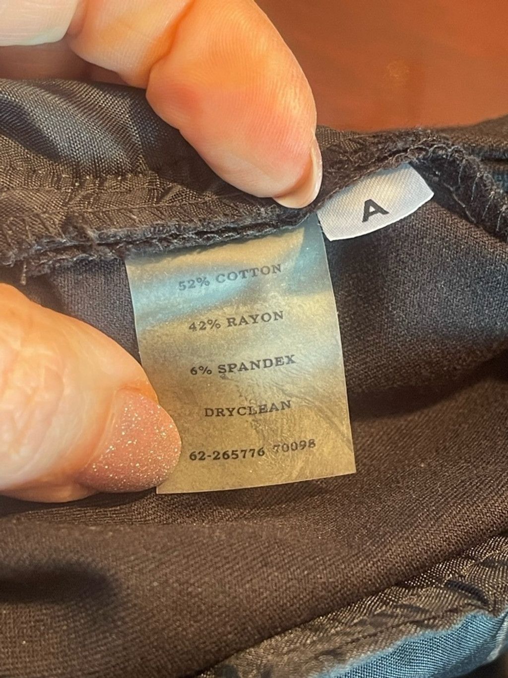 Ann Taylor Ann Taylor Petite Black Ankle Pants 6P Stretch Quiet Luxury Size 28" / US 6 / IT 42 - 6 Thumbnail