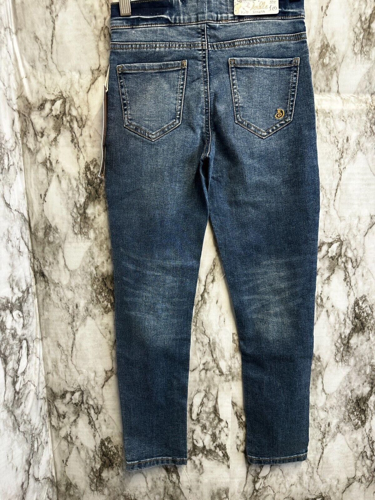 Designer Indigo Rein Ankle Length Denim Blue Jegging Girl size 10 Size 24" / US 00 / IT 34 - 2 Thumbnail