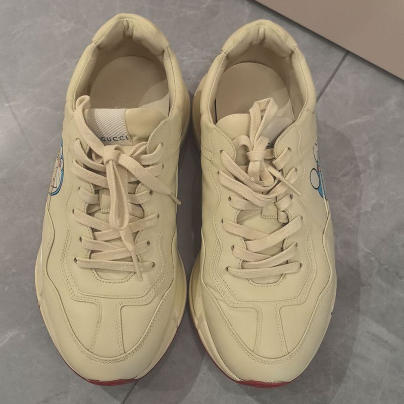 Gucci Gucci x Doraemon Rhyton Sneakers for Men - Size US 7.5 / EU 40-41 - 2 Thumbnail
