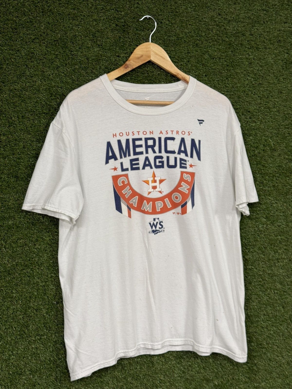 MLB Houston Astros MLB Champion League Texas White Tee XL Size US XL / EU 56 / 4 - 1 Thumbnail