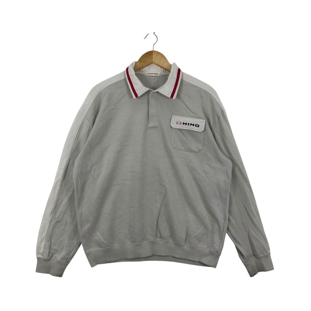 Vintage Vintage HINO MOTORS AUTOMOTIVE Racing Team Sweatshirt Size US XXL / EU 58 / 5 - 4 Thumbnail