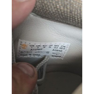 Timberland Timberland Women's A1UWF 6" Premium Boots Light Gray Size 7M Size US 7 / IT 37 - 7 Thumbnail
