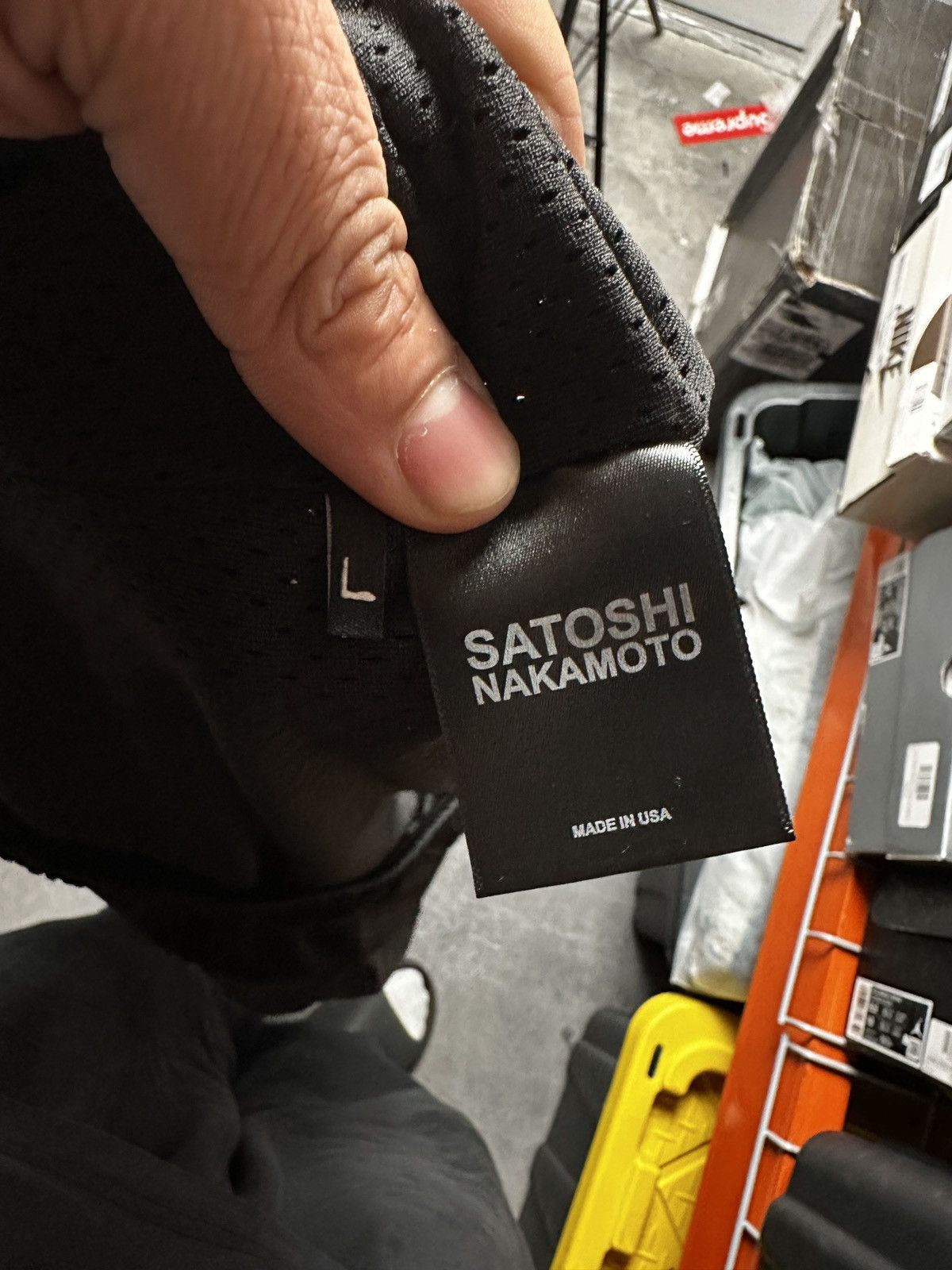 Satoshi Nakamoto Satoshi Nakamoto Mesh Moto Sweatpants Size Large Size US 36 / EU 52 - 5 Thumbnail