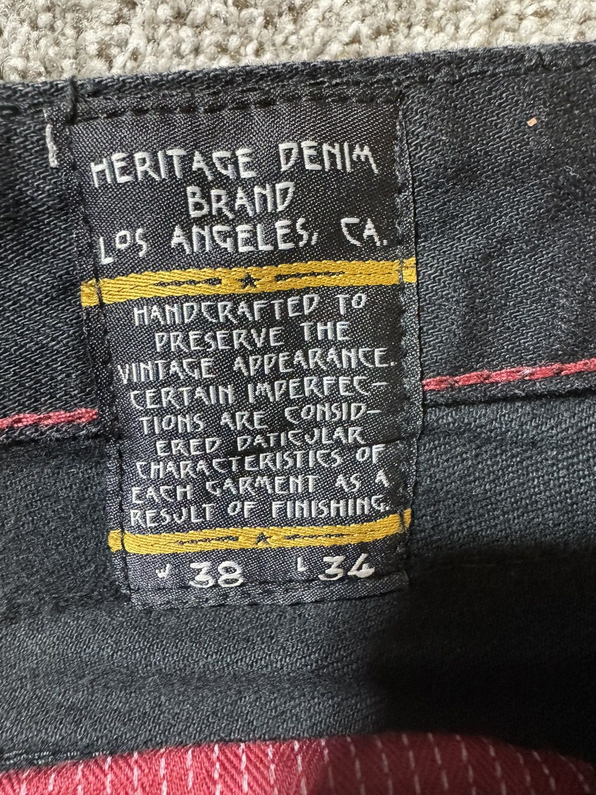 Cult Of Individuality × Japanese Brand CULT of Individuality Handcrafted Denim Size US 38 / EU 54 - 4 Thumbnail