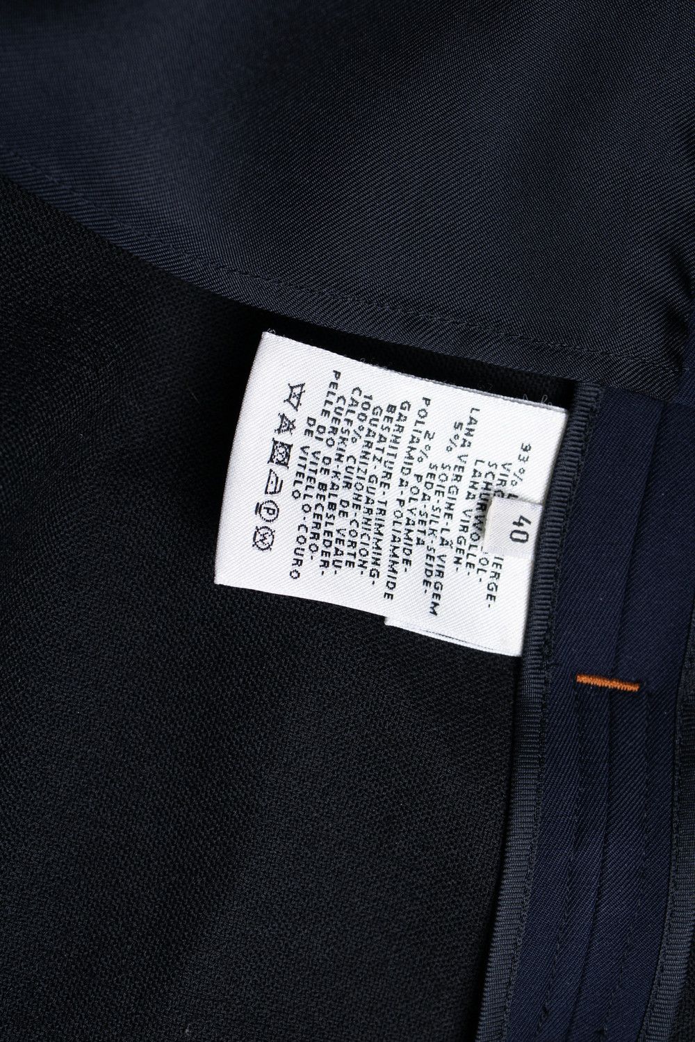 Hermes Hermes, blue wool trench coat Size M / US 6-8 / IT 42-44 - 6 Thumbnail