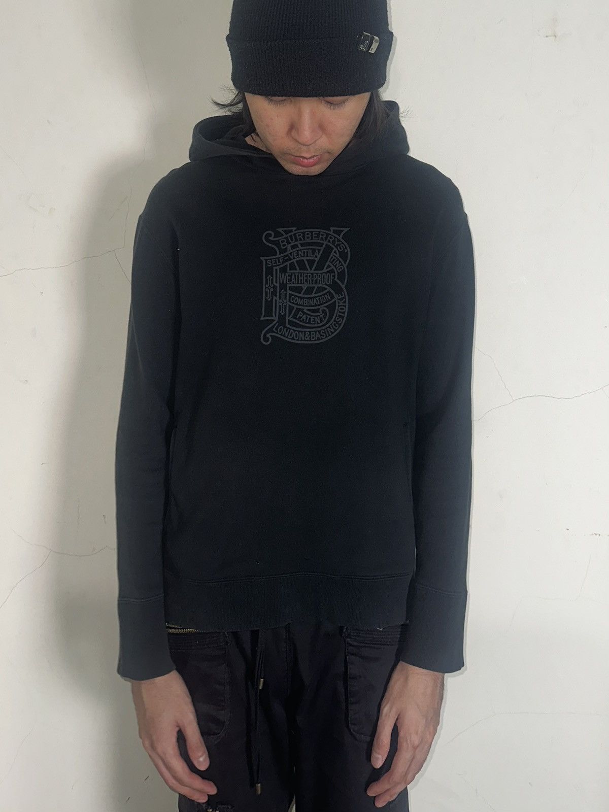 Burberry Black Label Logo Print Hoodie Size US M / EU 48-50 / 2 - 2 Thumbnail