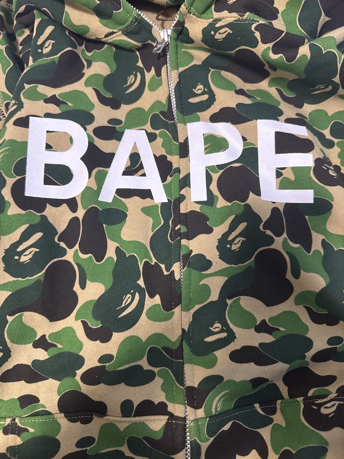 Bape ABC Camo Bape Full Zip Hoodie Size US XL / EU 56 / 4 - 3 Thumbnail