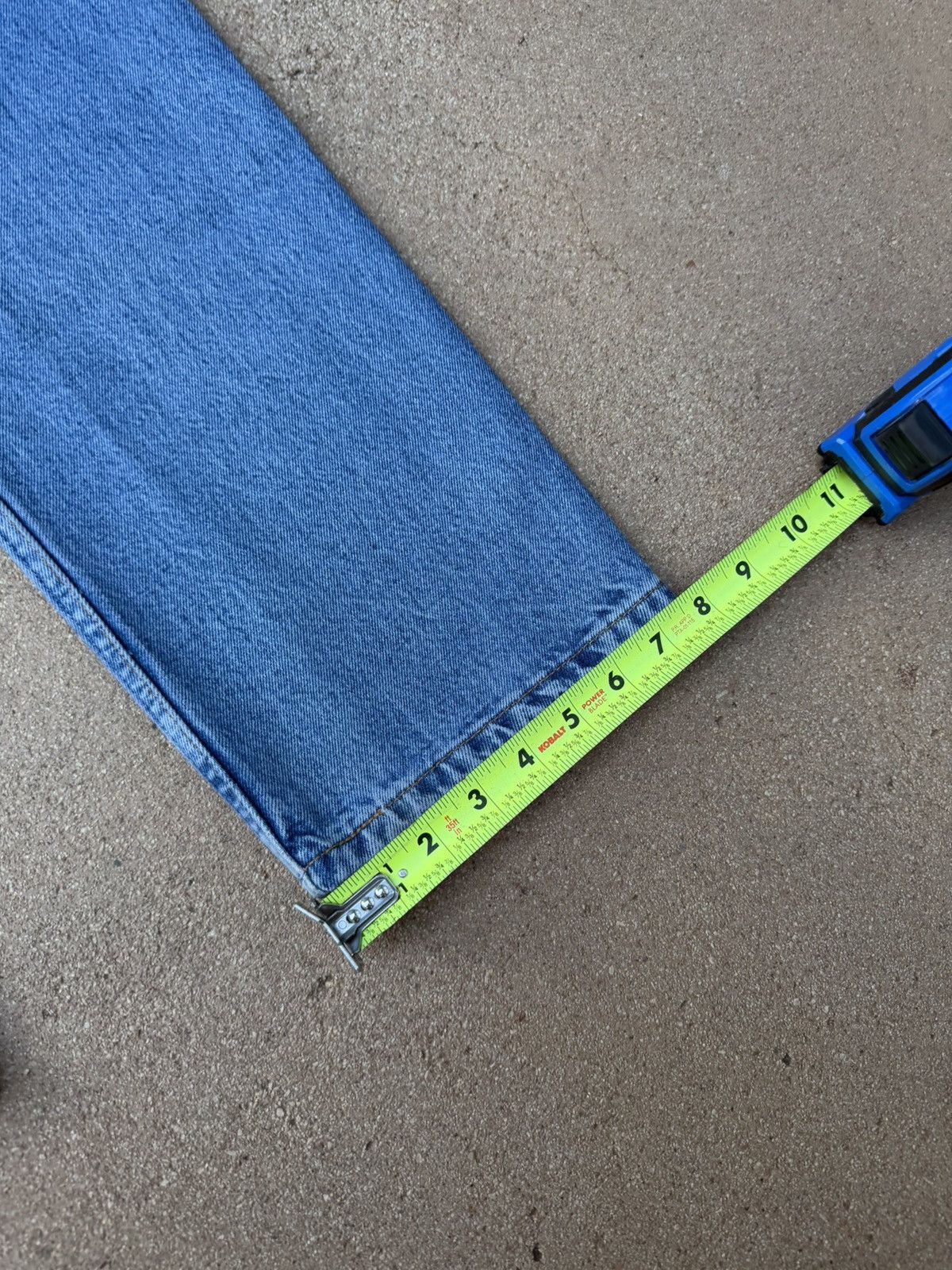 Levi's Vintage 90s Levi’s 501xx Buttonfly Straight Leg Jeans 31x31 Size US 31 - 12 Thumbnail
