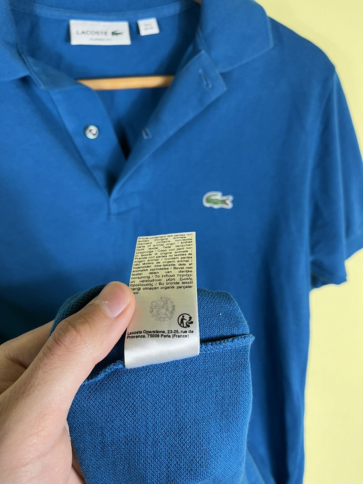 JB Classics × Lacoste Lacoste rugby polos t shirt small logo Size US M / EU 48-50 / 2 - 4 Thumbnail