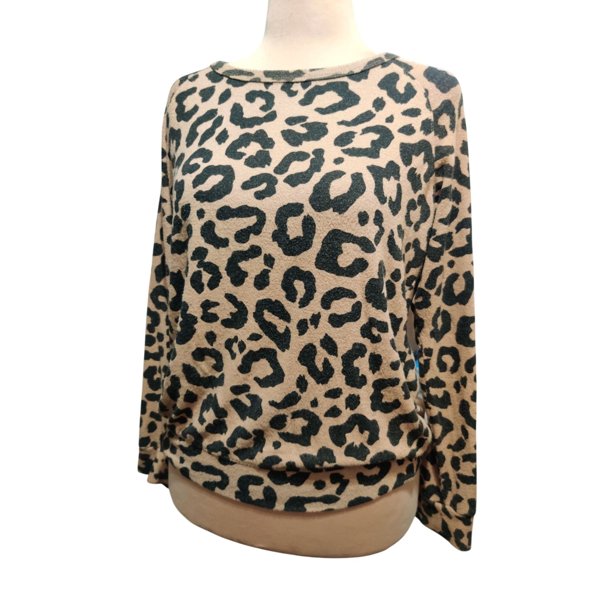 Buffalo David Bitton Buffalo David Bitton size L Leopard Print Cozy Knit Top Boat Size L / US 10 / IT 46 - 9 Thumbnail
