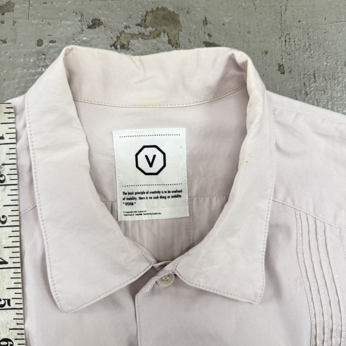 Visvim Visvim Four Pocket Pleated Shirt Size US M / EU 48-50 / 2 - 9 Thumbnail