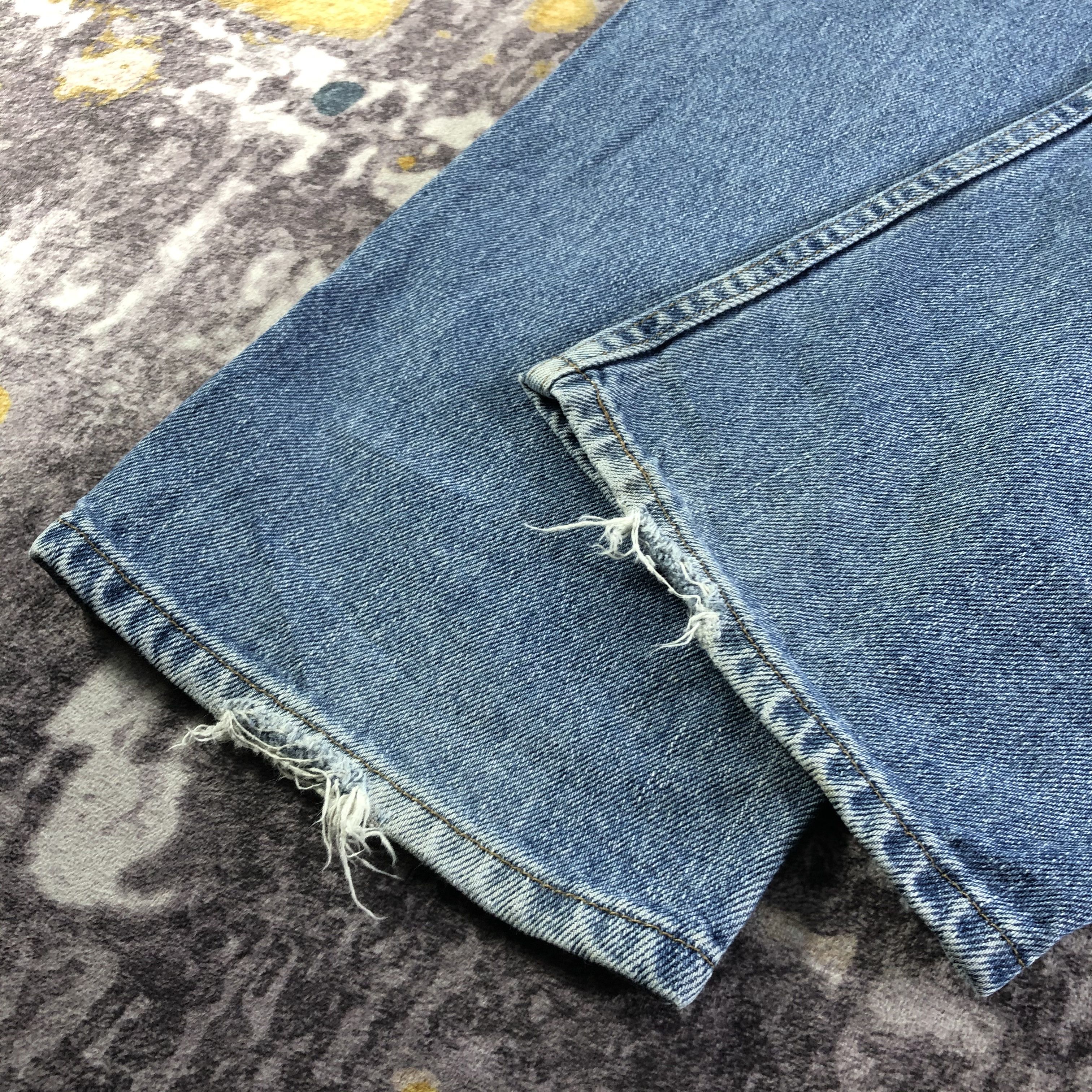 Levi's × Vintage Vintage Blue Wash Levis Signature Jeans-JM3382 Size US 35 - 4 Thumbnail