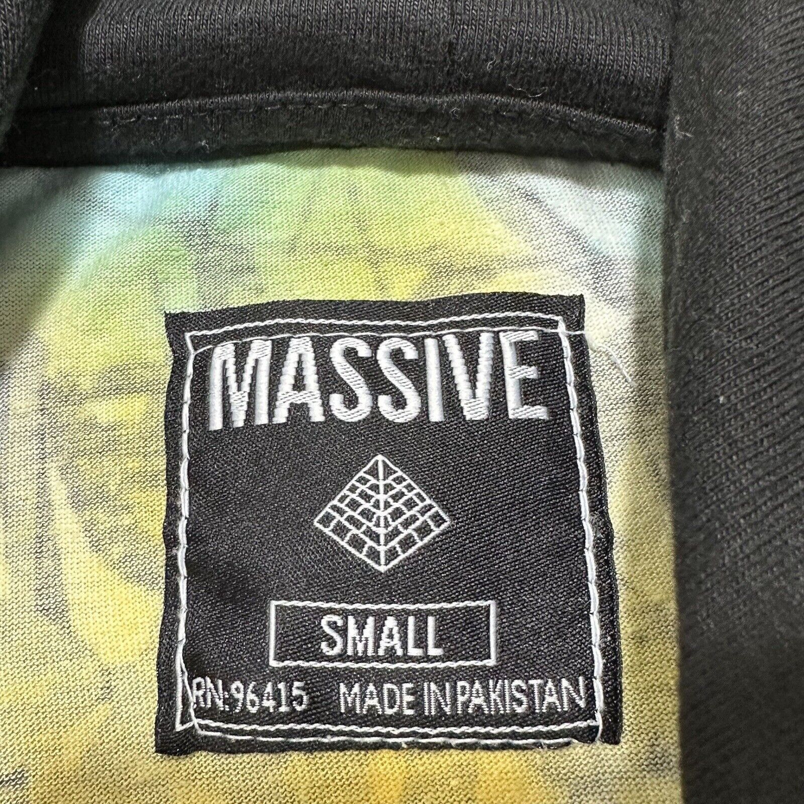 Massive Massive Small Hooded Graphic T Shirt Colorful Tie Dye Tee Size US S / EU 44-46 / 1 - 3 Thumbnail
