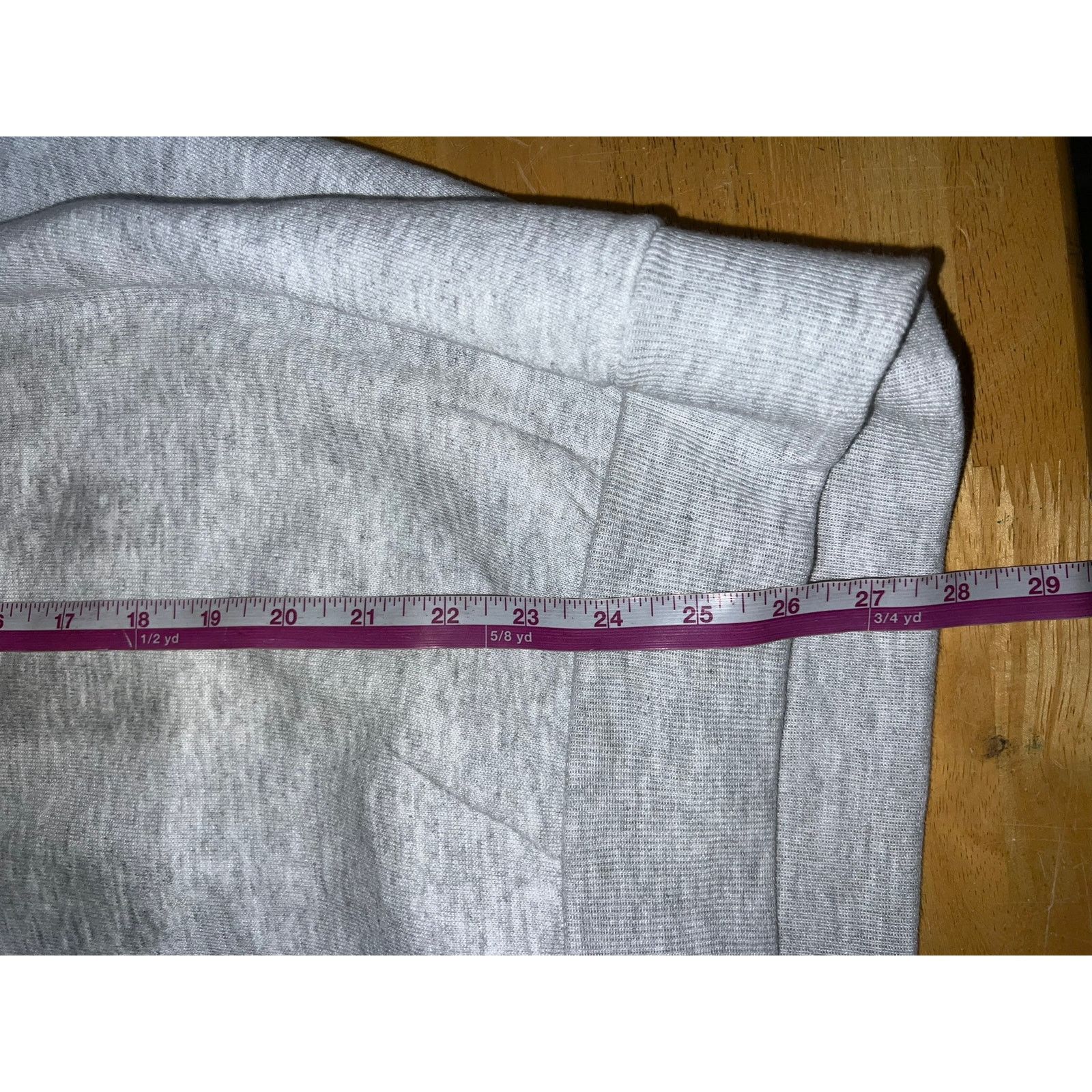 Vintage Vintage Gray Jerzees Blank Sweatshirt Nublend 90s Stained M Size US M / EU 48-50 / 2 - 9 Thumbnail