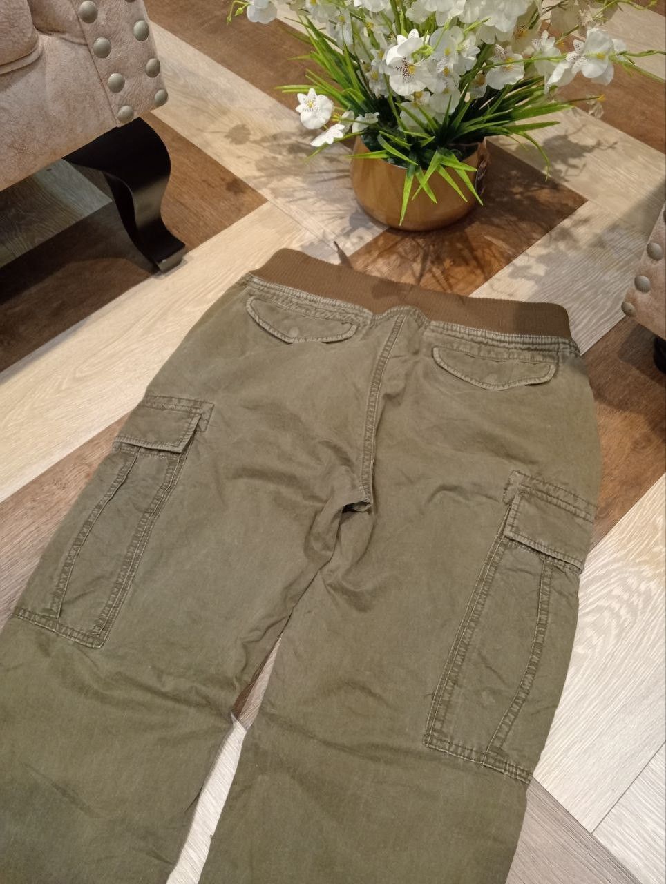 Japanese Brand LIMITED EDITION GOA GARMENT LA-02 ARMY CARGO PANTS Size US 32 / EU 48 - 9 Thumbnail