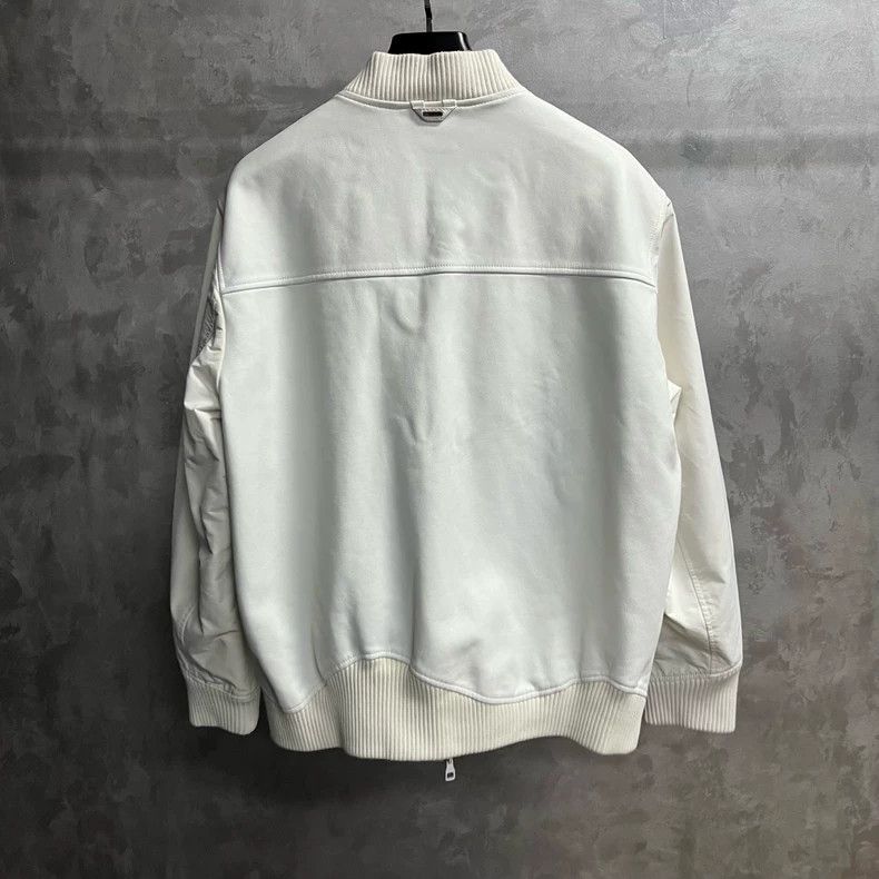 Louis Vuitton Louis Vuitton White full printed cowhide zippered collar r Size US L / EU 52-54 / 3 - 3 Thumbnail