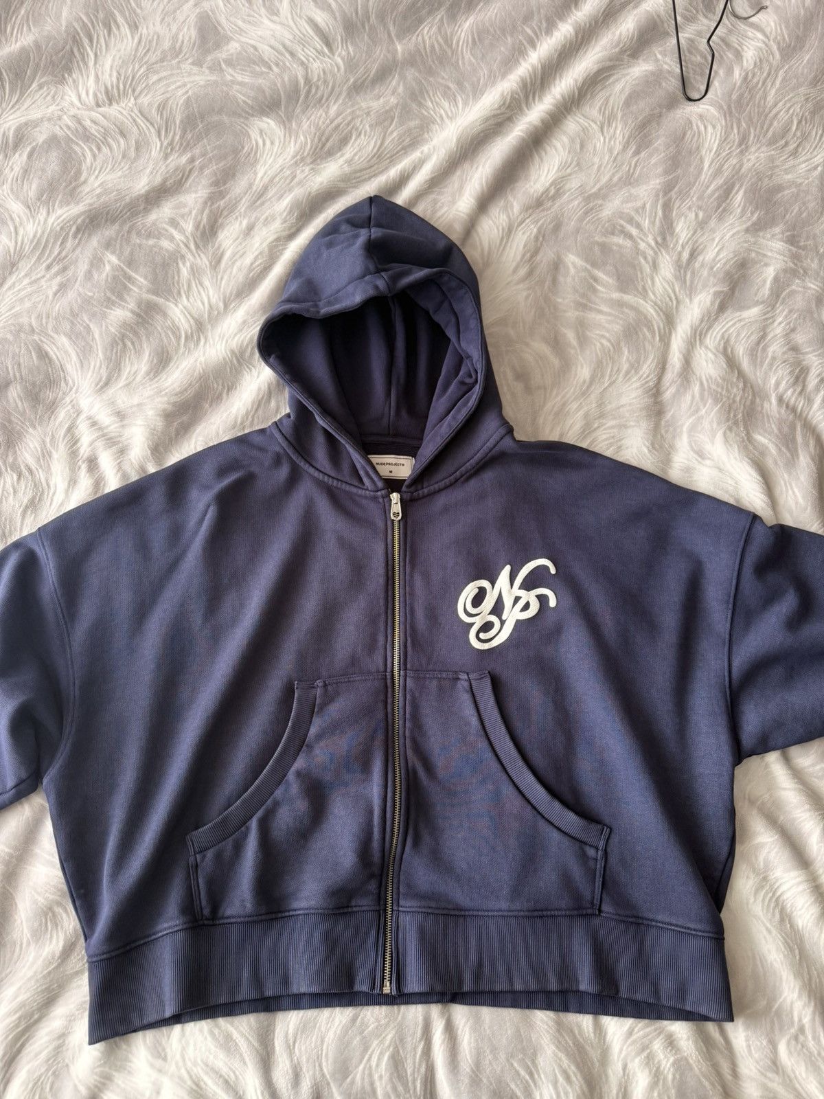Nude Nude project zip-up hoodie navy Size US M / EU 48-50 / 2 - 1 Thumbnail