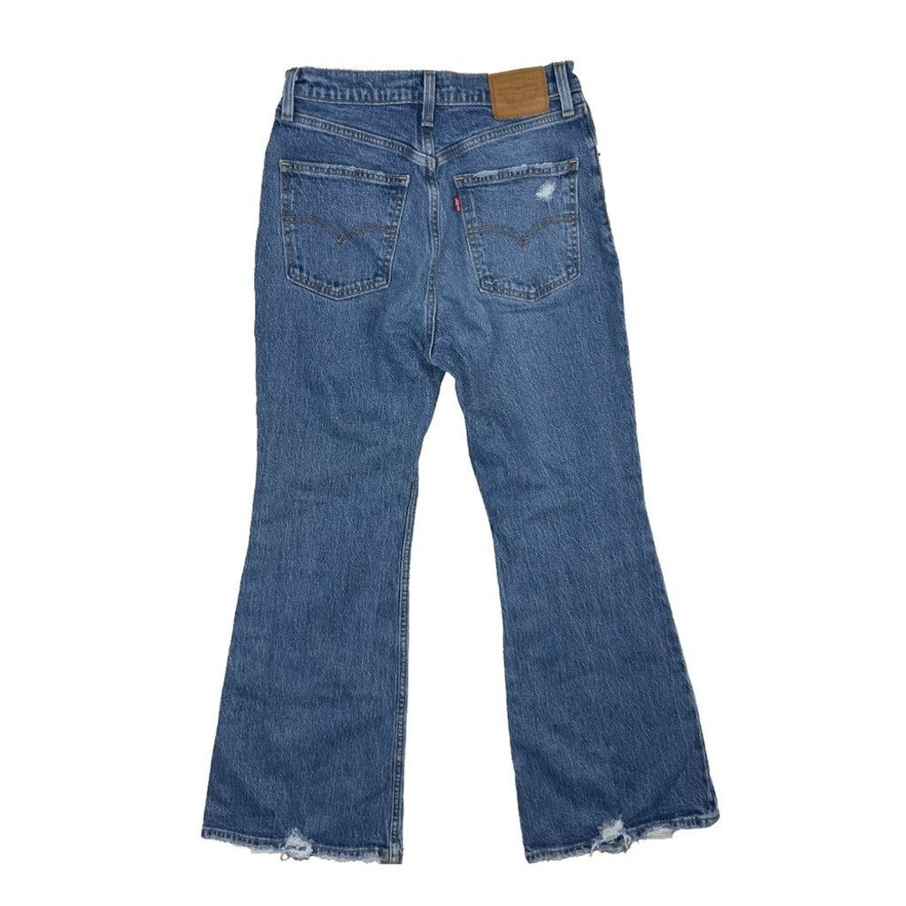 Levi's Levi's 70's High Rise Flare Straight Blue Wash Jeans Size 27 Size 27" / US 4 / IT 40 - 5 Thumbnail