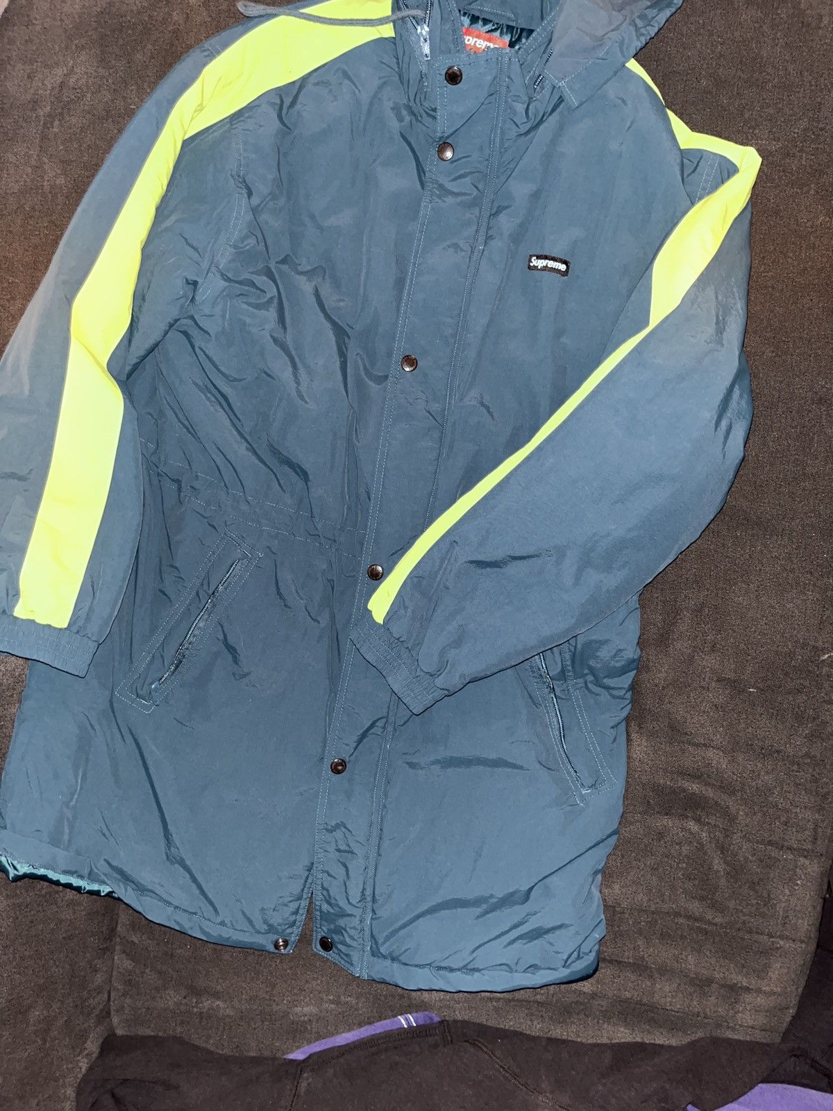 Supreme Supreme box logo parka Size US M / EU 48-50 / 2 - 3 Thumbnail
