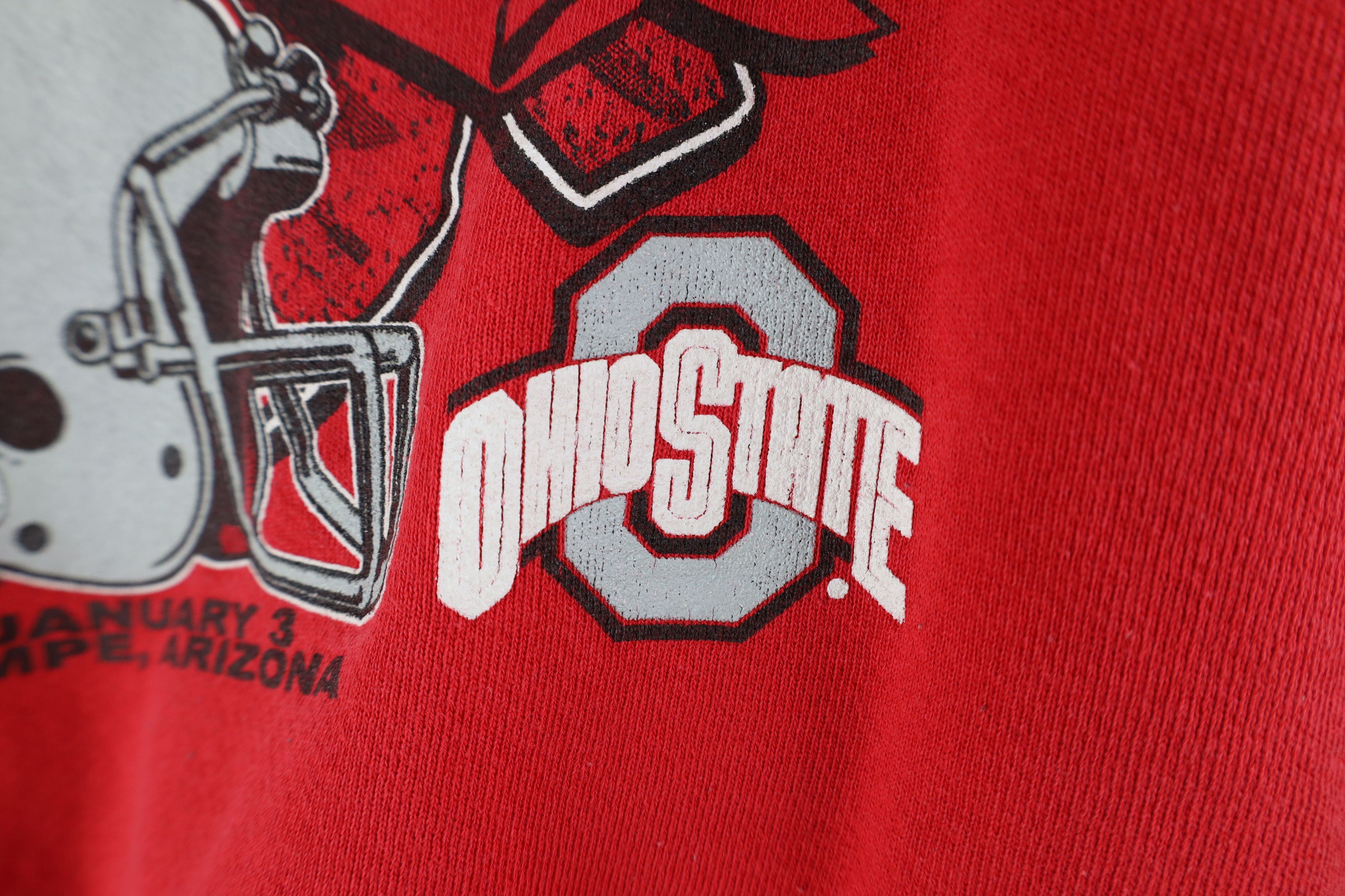 Vintage Vintage Champs Ohio State University Football Sweatshirt Red Size M / US 6-8 / IT 42-44 - 7 Thumbnail