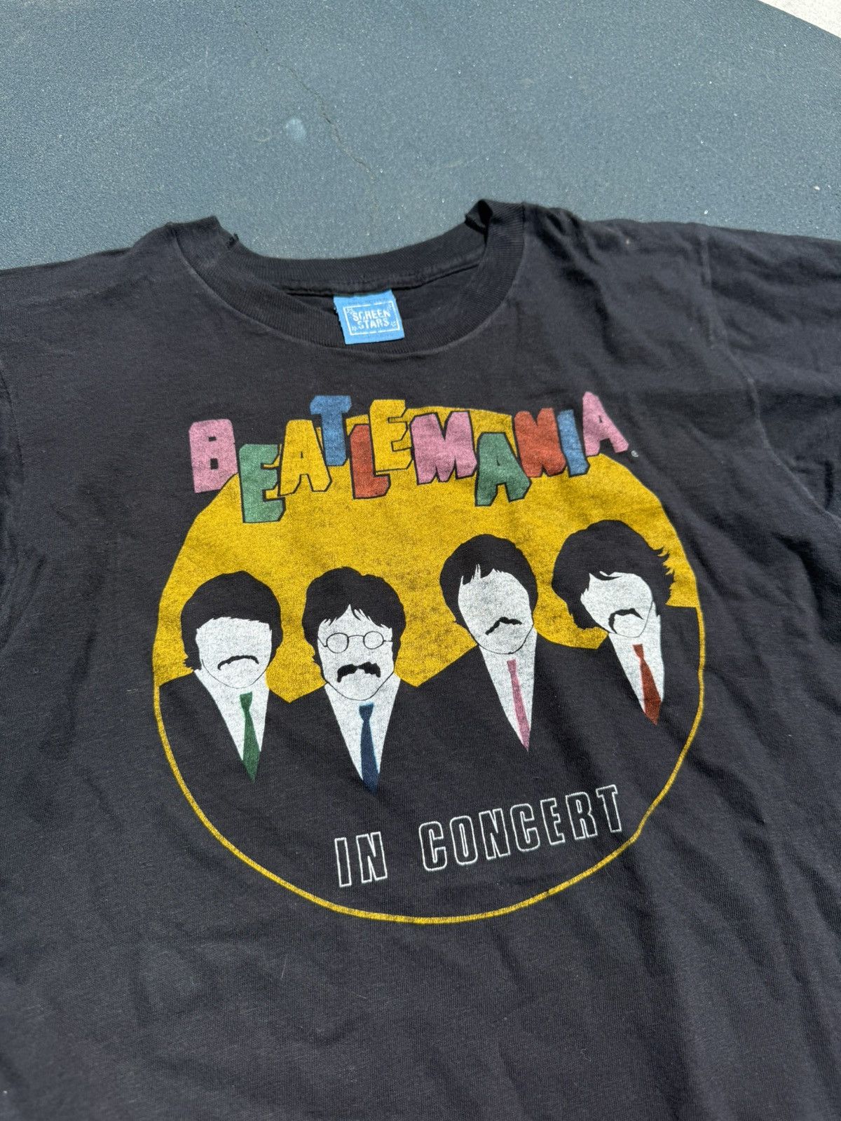 Vintage 1980s Beatles Beatlemania T-Shirt Size US M / EU 48-50 / 2 - 3 Thumbnail