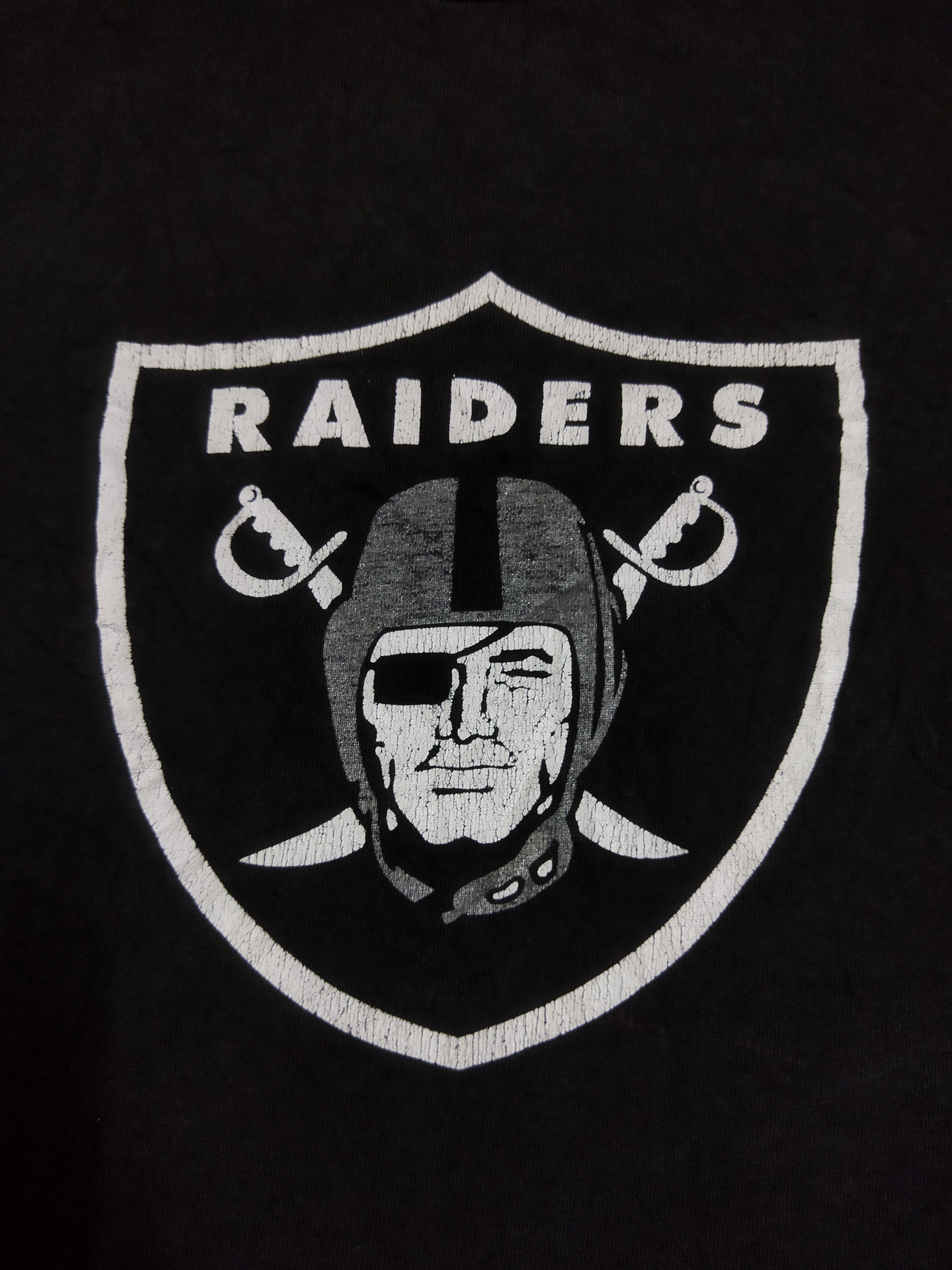 NFL Vintage Oakland Raiders Tee Size US XL / EU 56 / 4 - 2 Thumbnail
