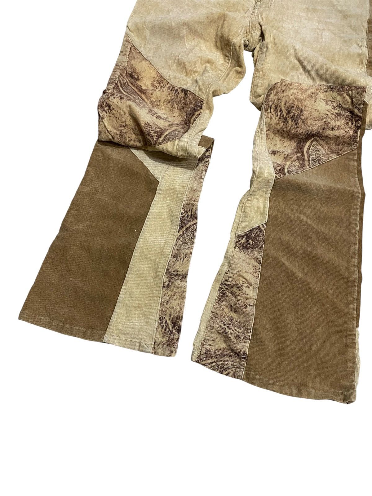 If Six Was Nine Jambange Flared Corduroy Size 30" / US 8 / IT 44 - 4 Thumbnail