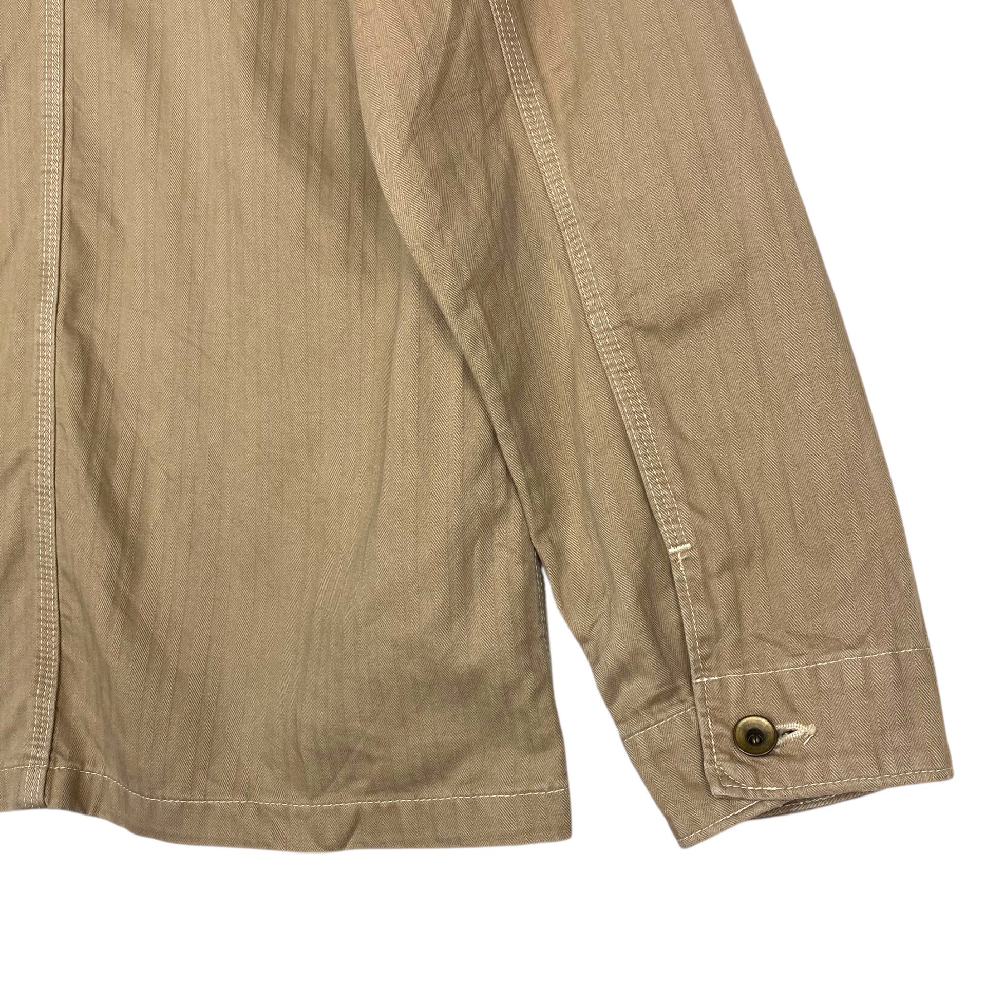 Sugar Cane 💥TWO MOON JAPAN FRENCH CHORE JACKET Size US M / EU 48-50 / 2 - 9 Thumbnail