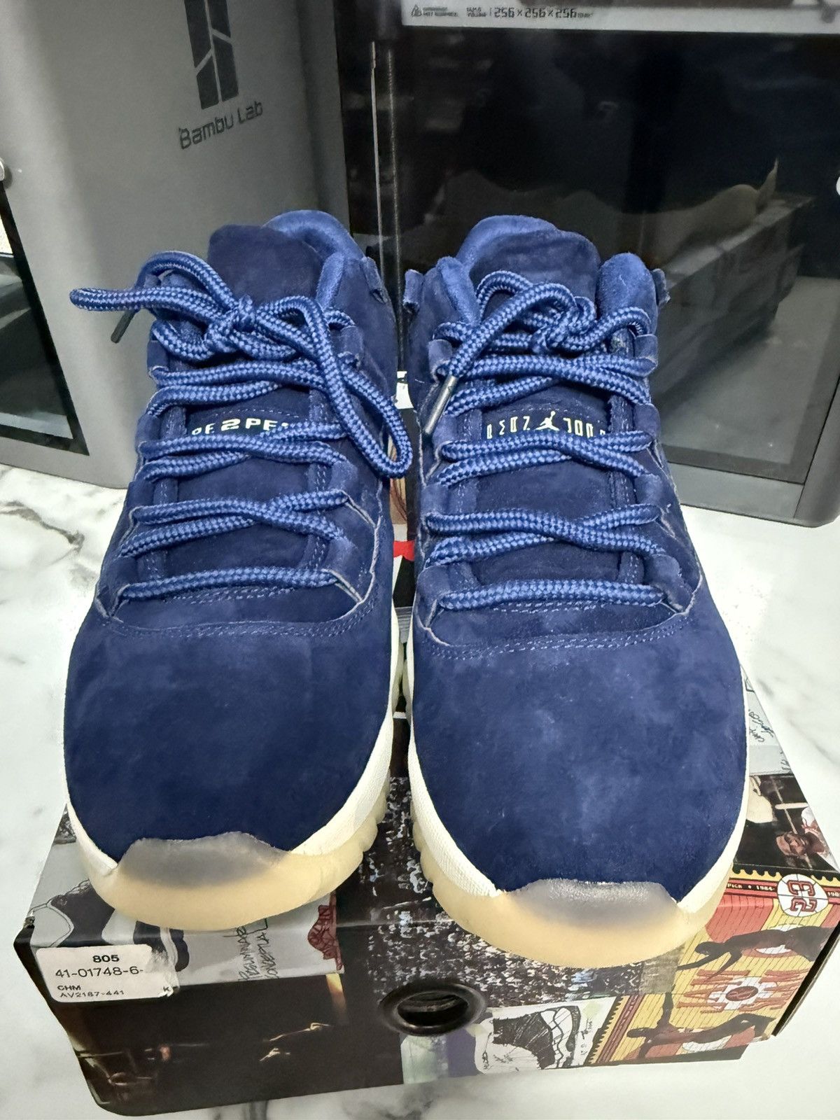 Nike Jordan 11 low derek jeter Size US 11.5 / EU 44-45 - 2 Thumbnail