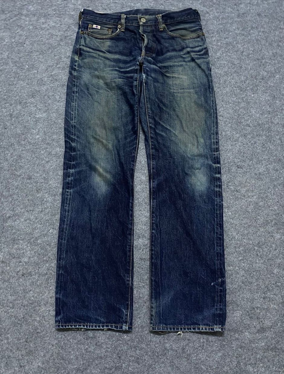 Japanese Brand 💥Rare💥Vintage Studio D Artisan Selvedge Distressed Denim Size US 33 - 1 Thumbnail