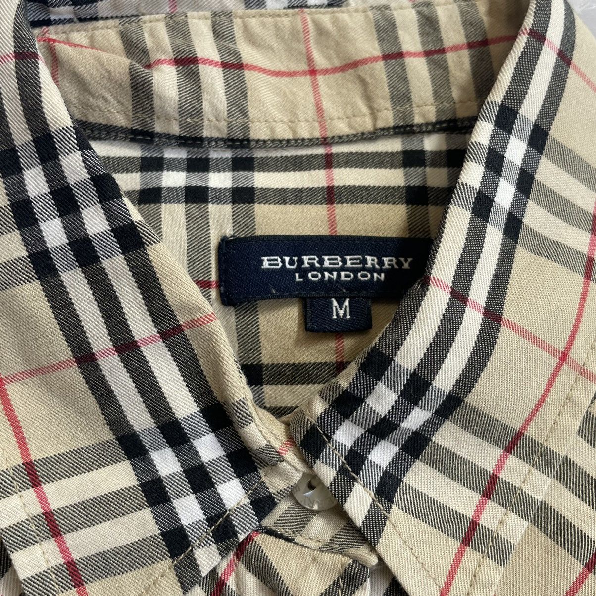 Burberry Burberry London women Nova Shirt short sleeve size M plaid Size M / US 6-8 / IT 42-44 - 2 Thumbnail