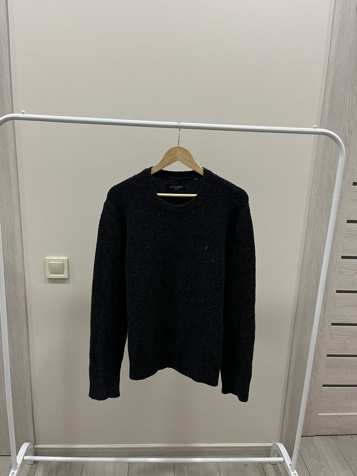 Allsaints Allsaints Sweater Wool Cotton Knit Streetwear Vintage Size M Size US M / EU 48-50 / 2 - 2 Thumbnail