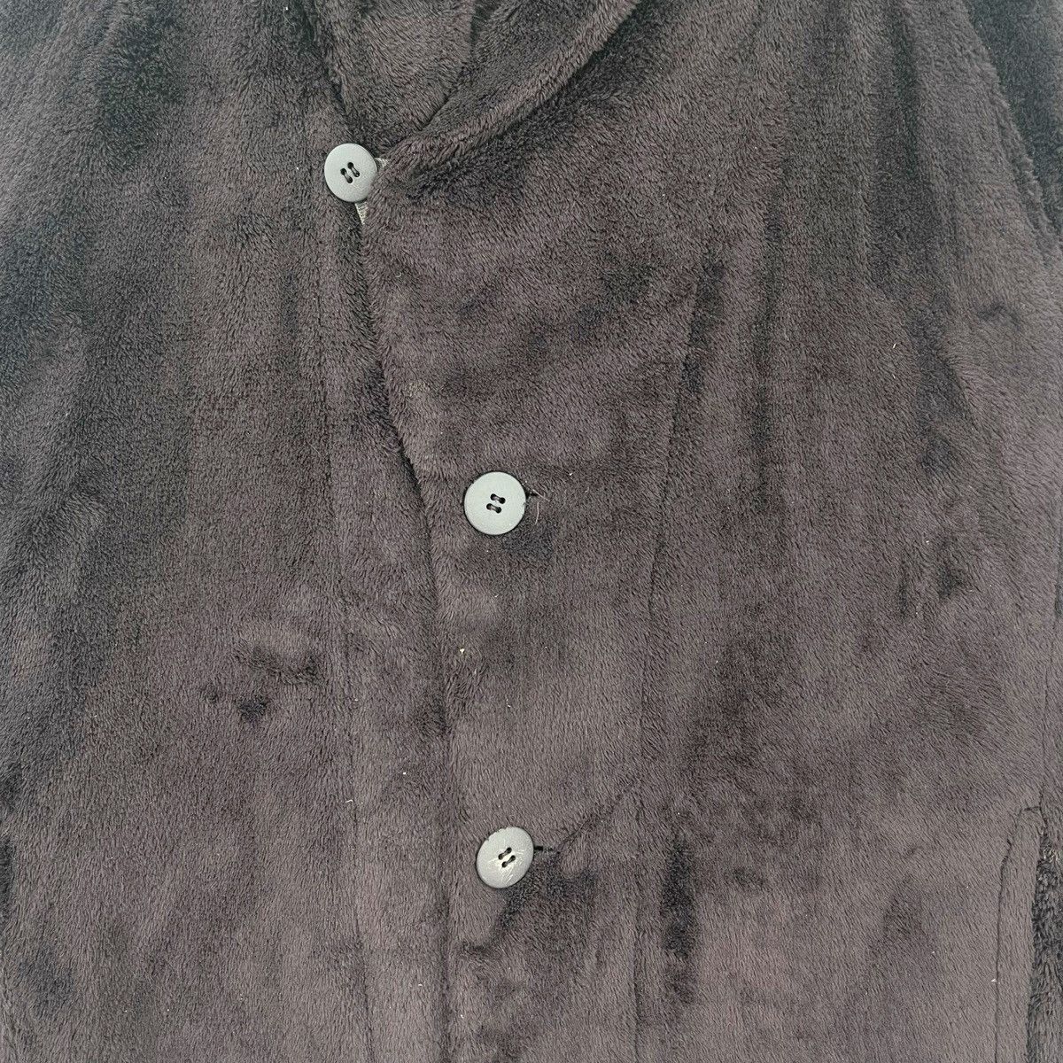Yohji Yamamoto Yohji Yamamoto Fleece Button Jacket Size US M / EU 48-50 / 2 - 6 Thumbnail