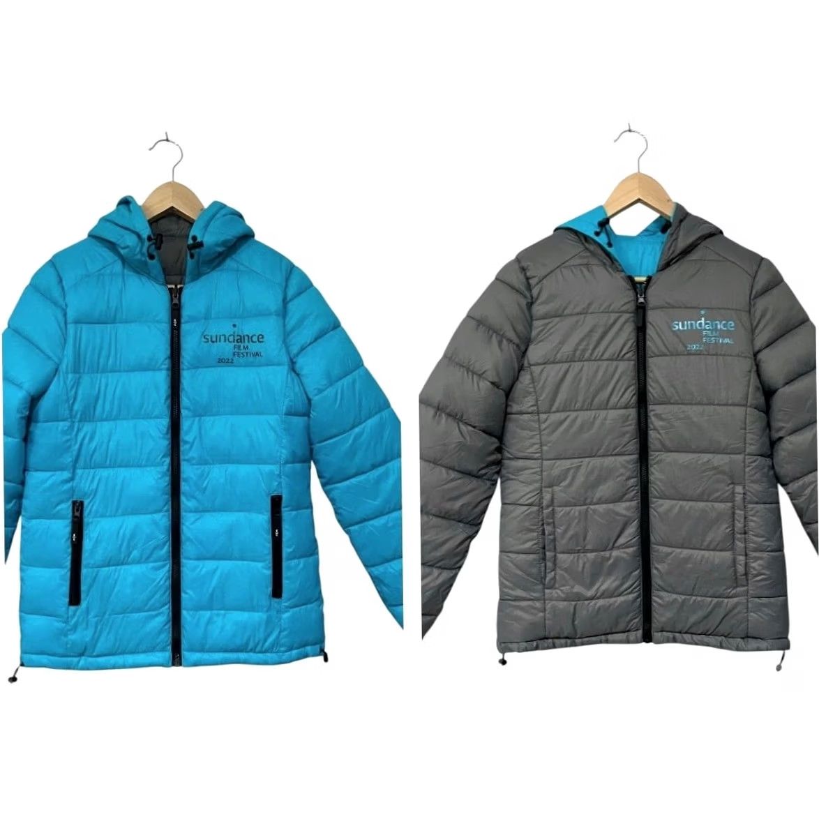 Kenneth Cole Kenneth Cole x Sundance Film Festival 2022 Reversible Hooded Puffer Jacket Sz S Unisex Adults Gray Nylon Coat Zip Pocket Winter Capable Packable Size US S / EU 44-46 / 1 - 2 Thumbnail