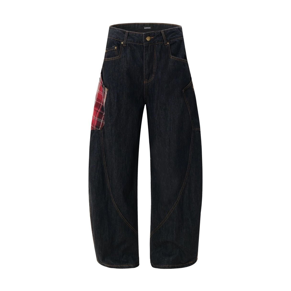 Designer × Vintage Retro punk pants Size US 32 / EU 48 - 3 Thumbnail