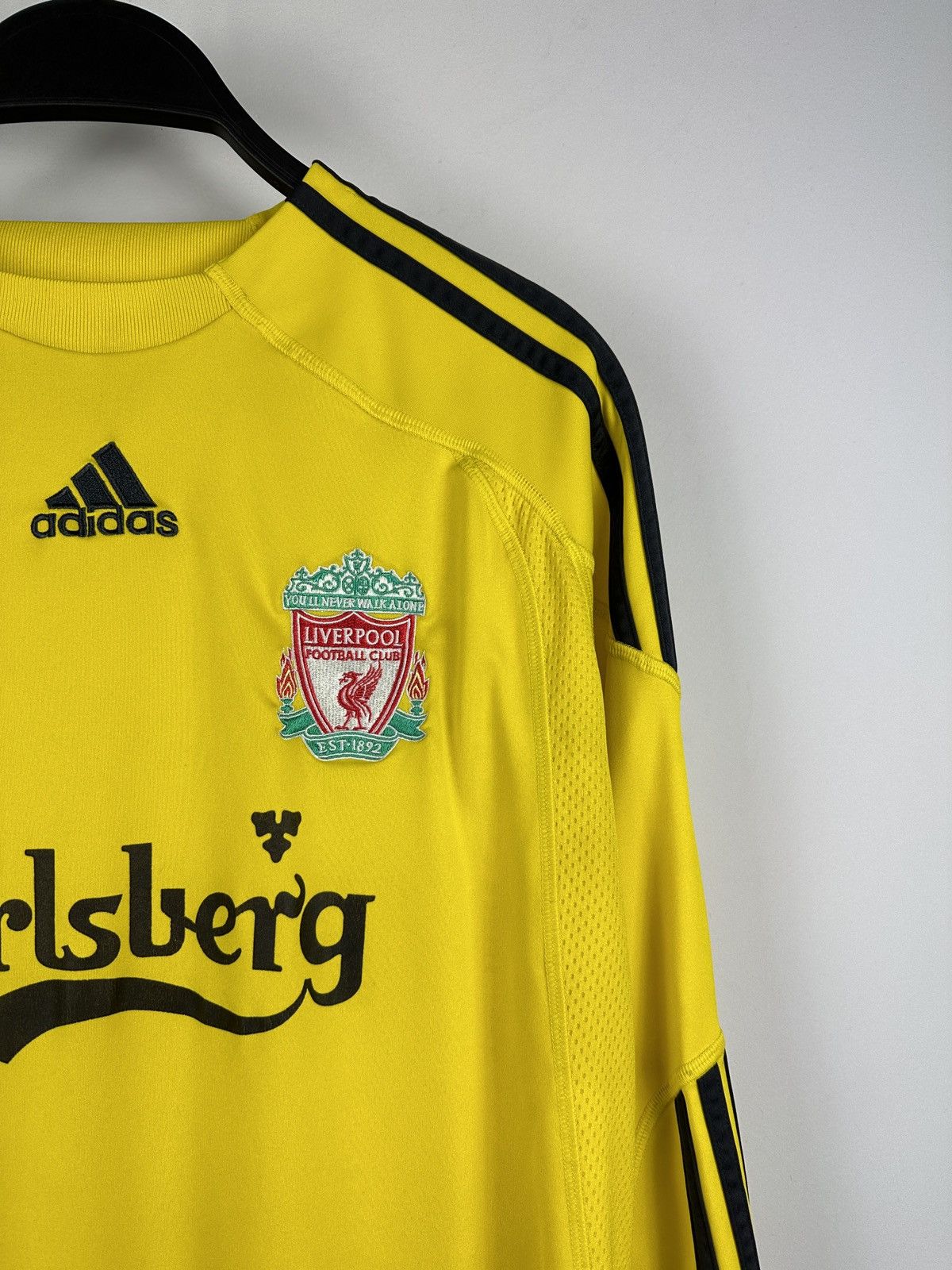 Adidas Adidas Liverpool 2009-2010 Away Long Sleeve Soccer Jersey Size US M / EU 48-50 / 2 - 3 Thumbnail