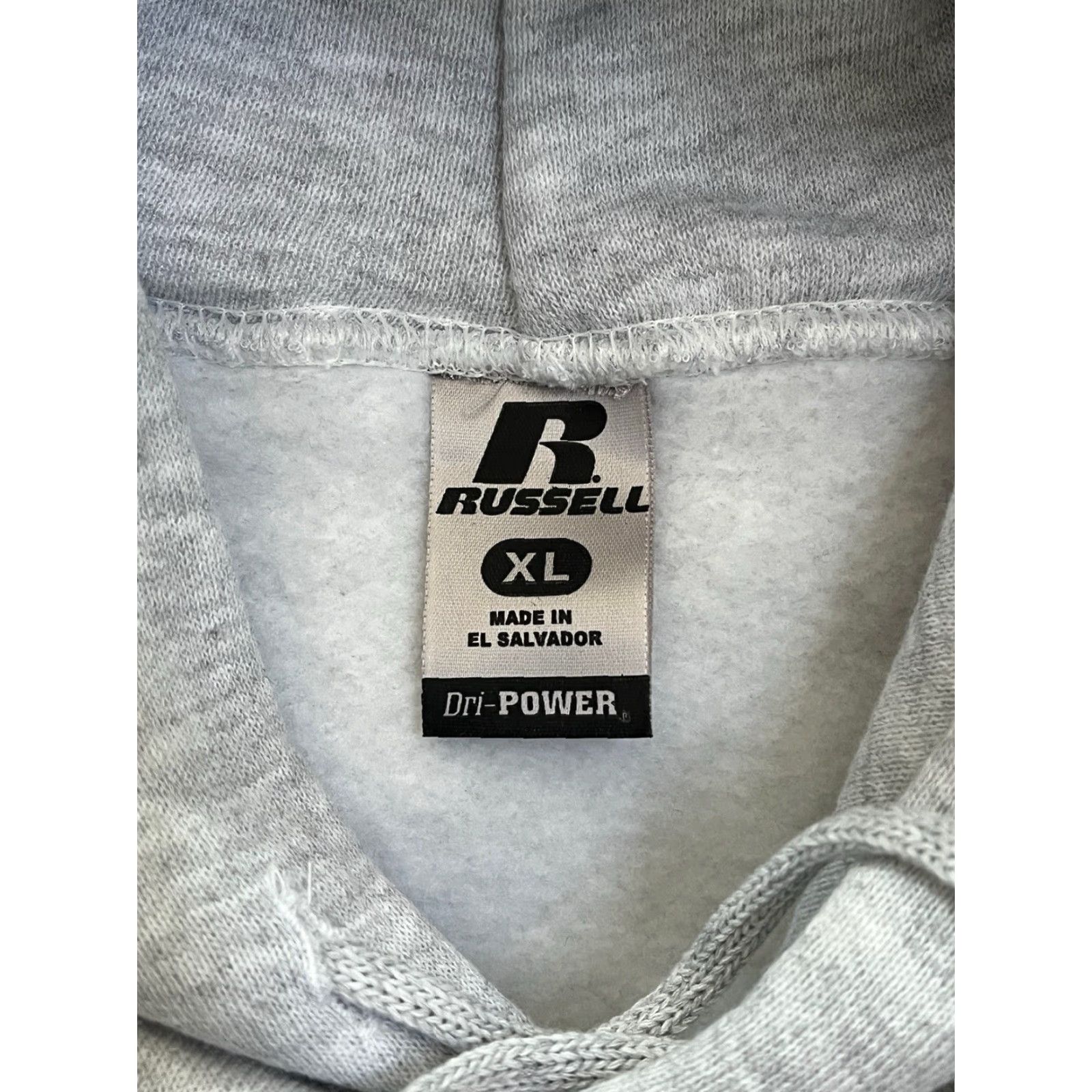 Russell Athletic VINTAGE Russell Athletic Hoodie Mens XL Deadstock NWT 2010s Birch Grey Pullover Gray Sweatshirt Long Sleeves Hoodie Authentic Womens/Mens Size US XL / EU 56 / 4 - 7 Thumbnail