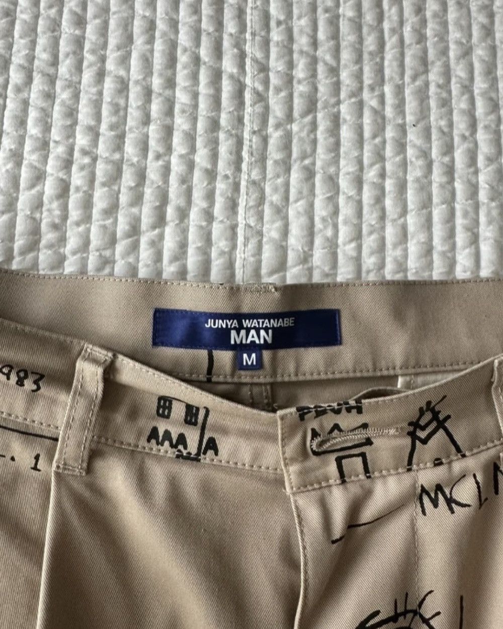Junya Watanabe Junya Watanabe Basquiat Chino Shorts Size US 32 / EU 48 - 3 Thumbnail