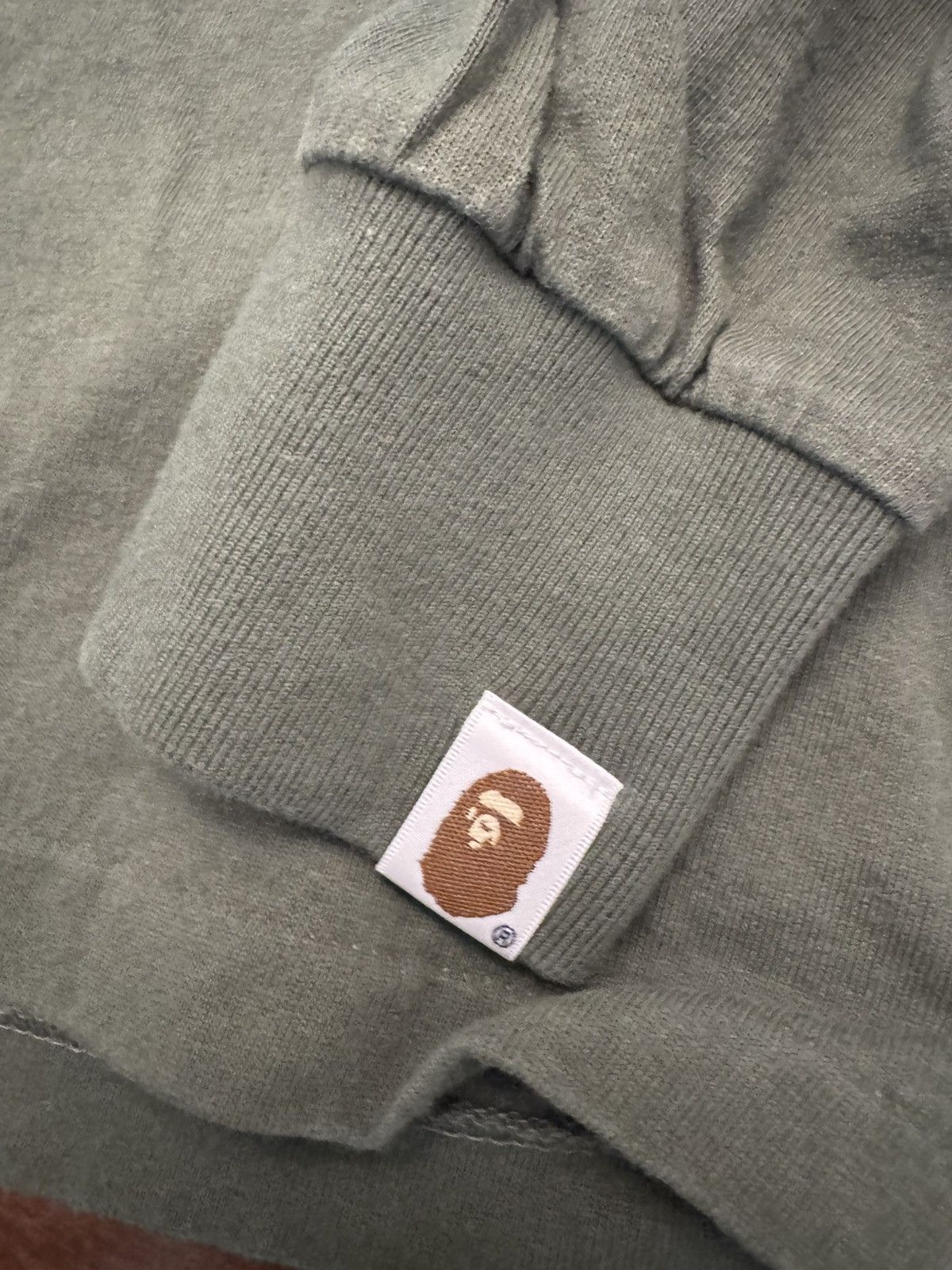 Bape One Point Ape Head L/S Tee Size US XXL / EU 58 / 5 - 8 Thumbnail
