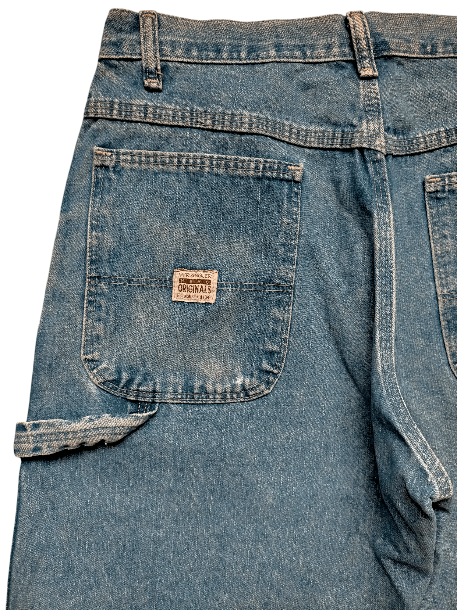 Wrangler Wrangler Carpenter Worker Denim Pants Size US 30 / EU 46 - 10 Thumbnail