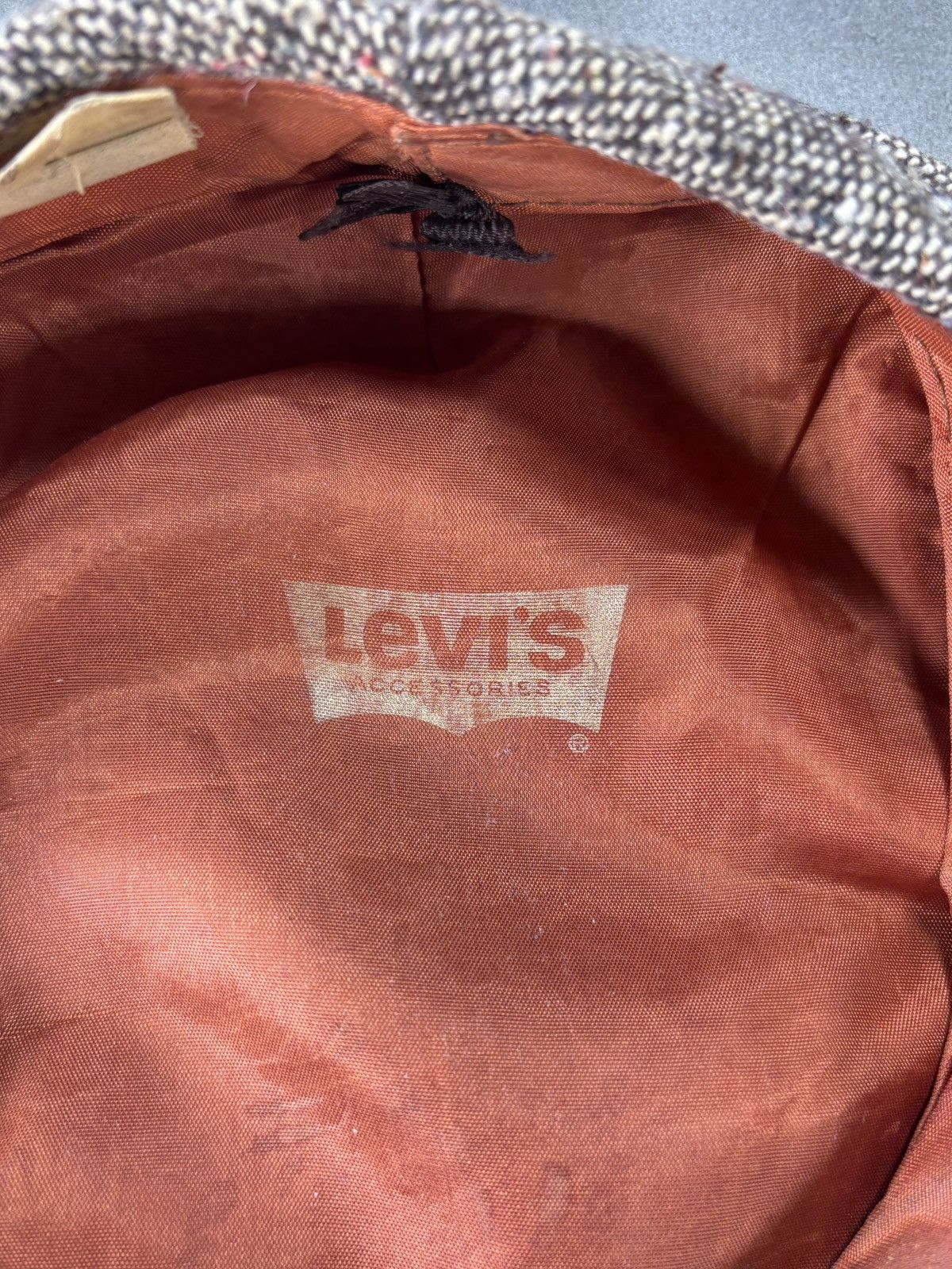 Levi's True Vintage Levi's Newsboy Cap Flatcap Wool Snap Hat Size ONE SIZE - 6 Thumbnail