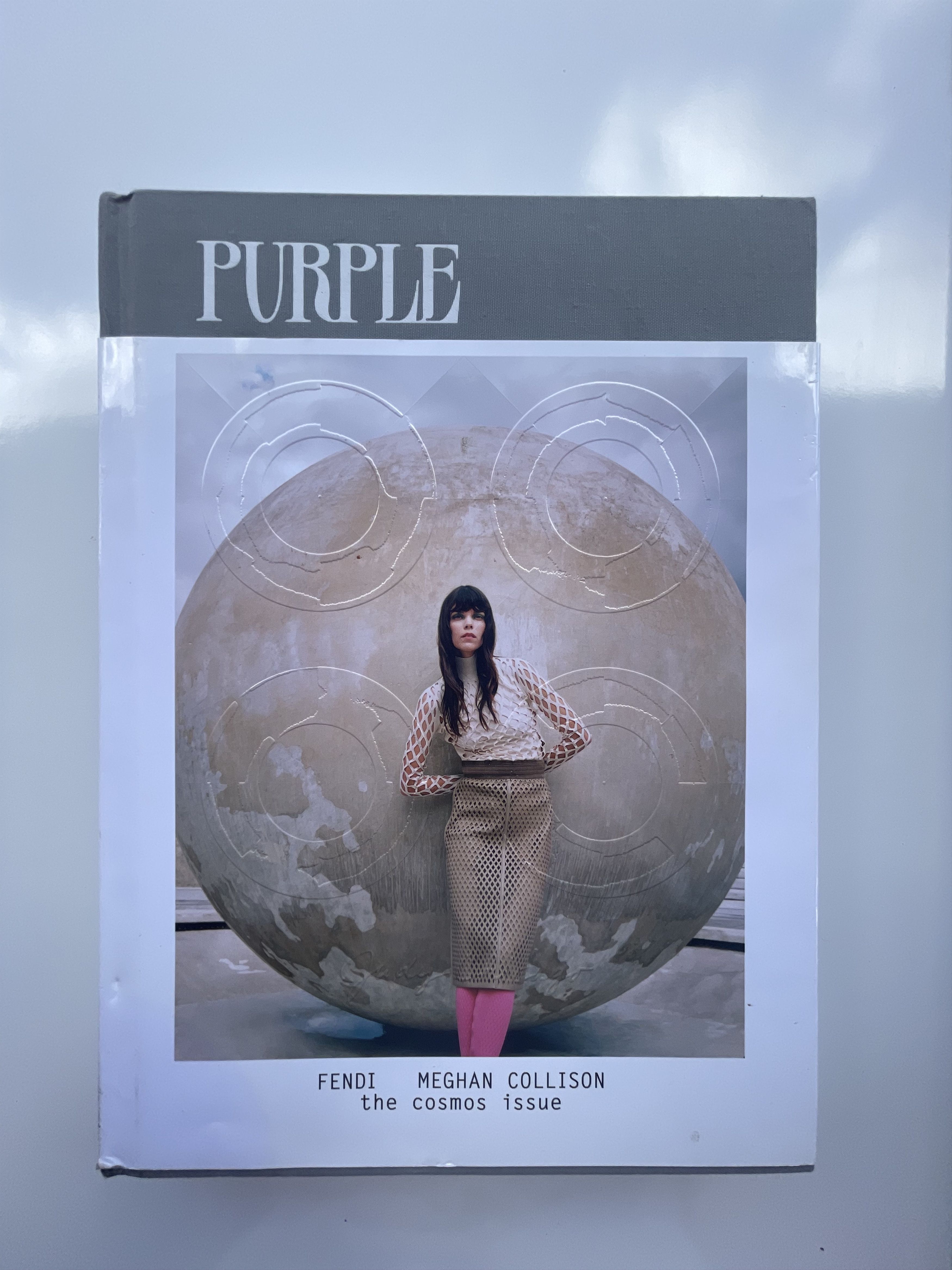 image of Fendi x Jil Sander Purple Magazine 32 The Cosmos Issue in Grey, Men's