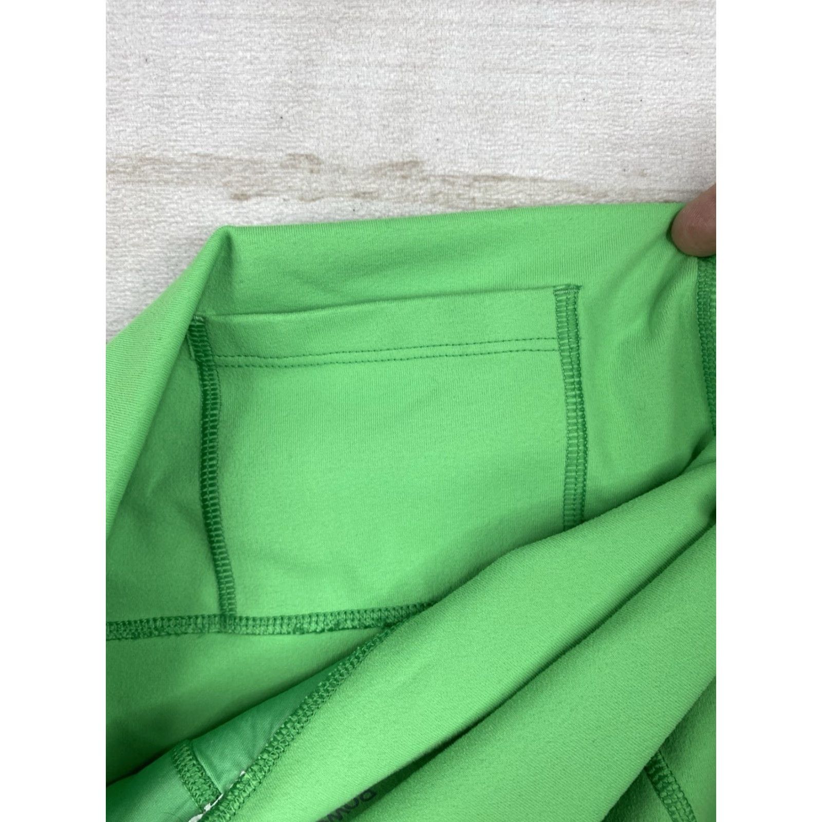 Fabletics Fabletics Leggings PowerHold Women 1X XXL Green Hi Waisted Crop Pocket Athletic Size 40" / US 18 - 5 Thumbnail
