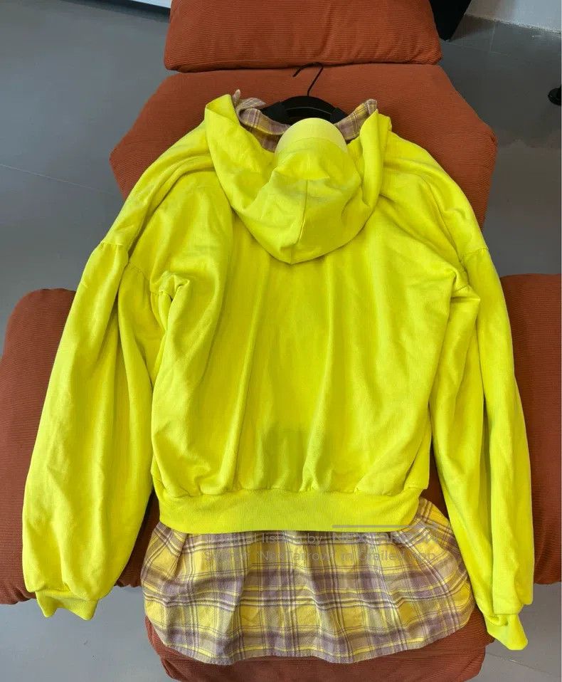 Balenciaga Balenciaga Patchwork Logo Printed Hooded Sweatshirt Loose Size US S / EU 44-46 / 1 - 6 Thumbnail