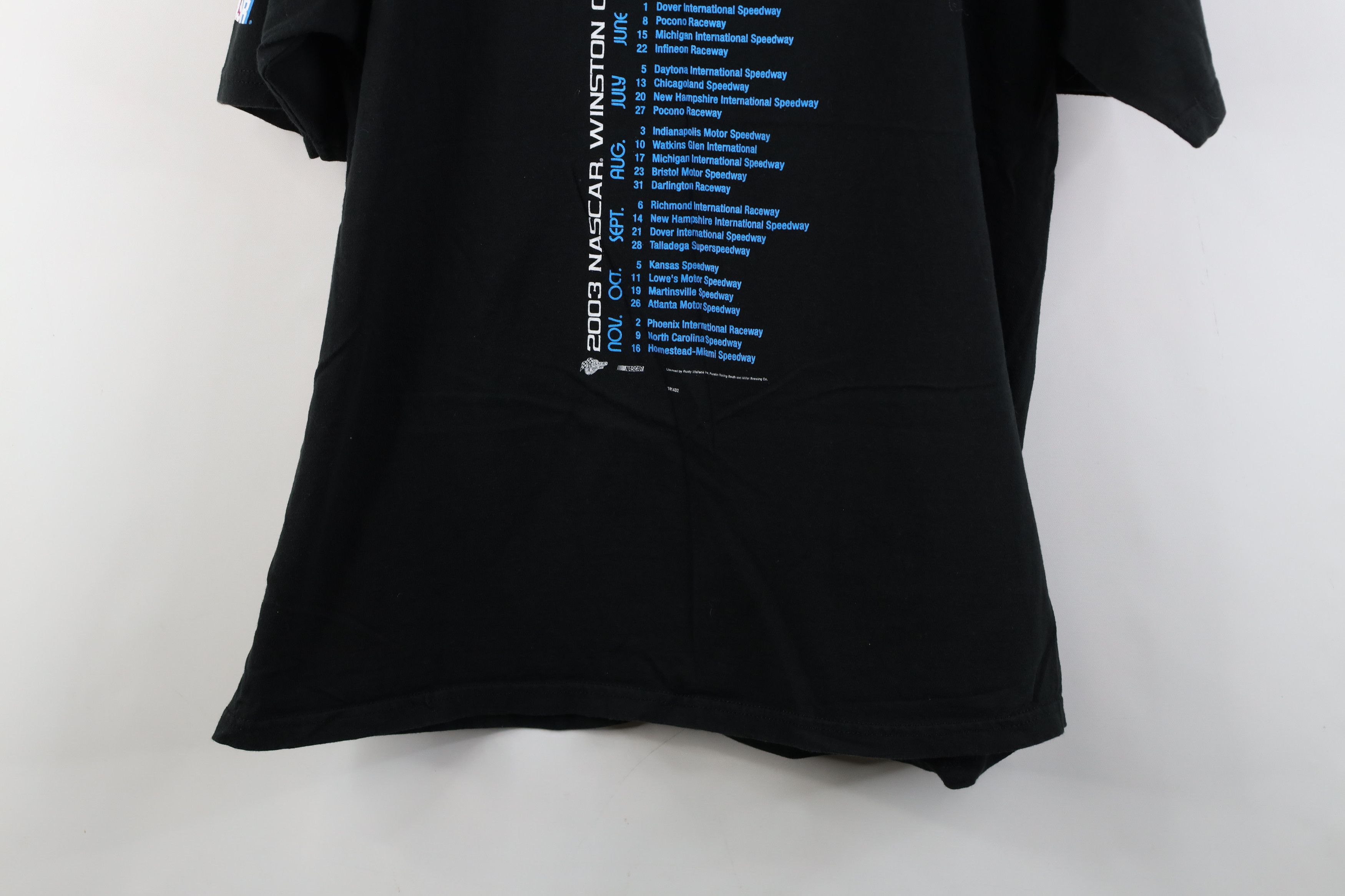 Vintage Vintage Y2K 2003 NASCAR Wallace Racing Short Sleeve T-Shirt Size US L / EU 52-54 / 3 - 15 Thumbnail