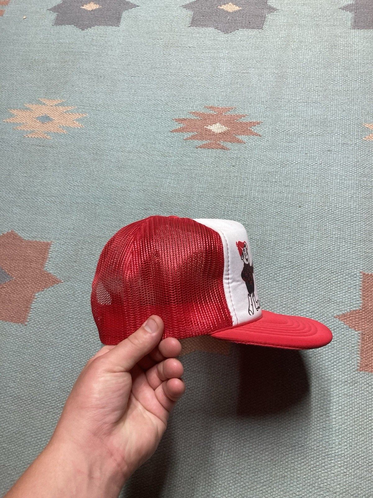 Vintage Vtg trucker hat Big L Lumber land grand ledge Michigan wood Size ONE SIZE - 8 Thumbnail