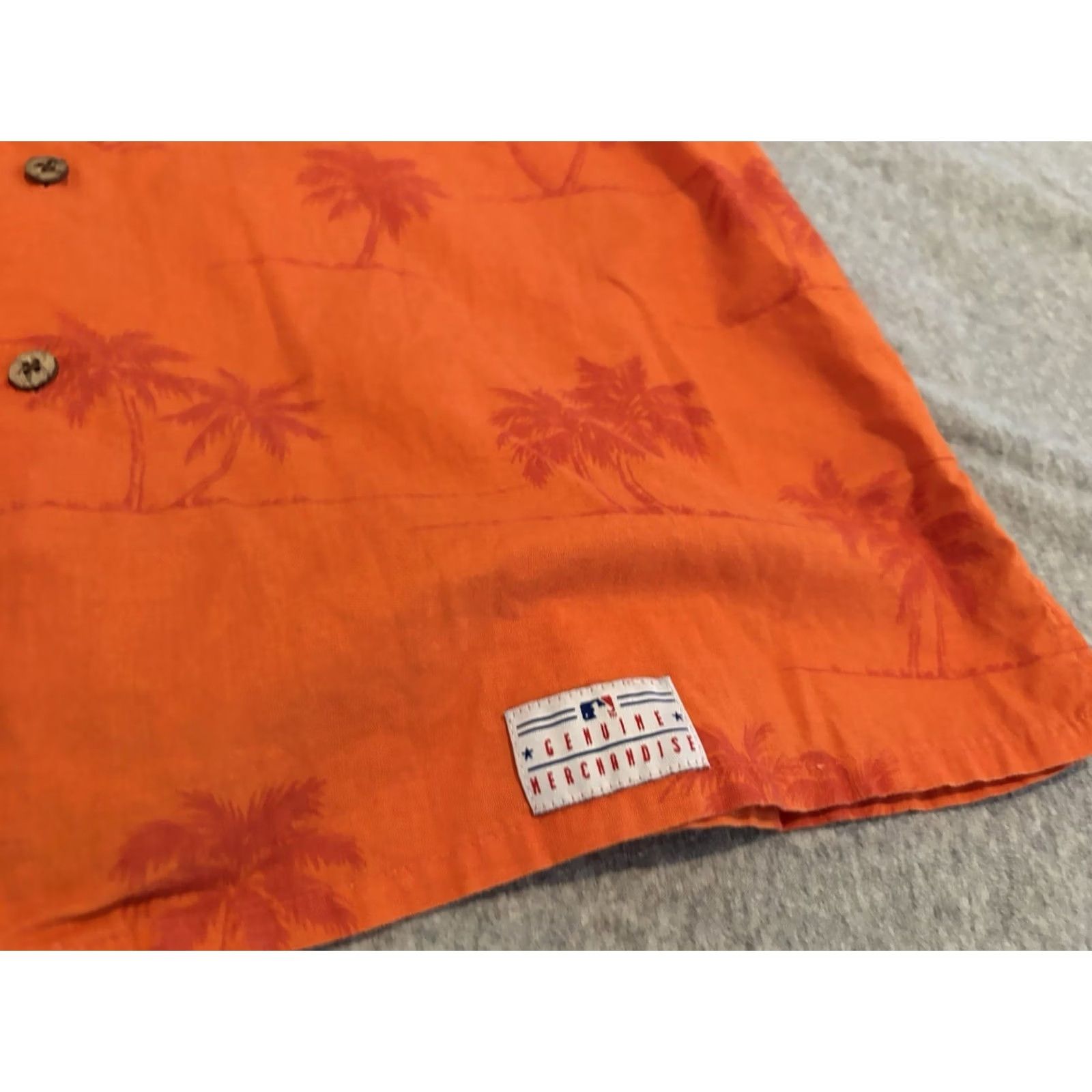 Reyn Spooner VINTAGE Reyn Spooner MLB San Francisco Giants World Series Champions Orange Shirt Medium Size US M / EU 48-50 / 2 - 4 Thumbnail