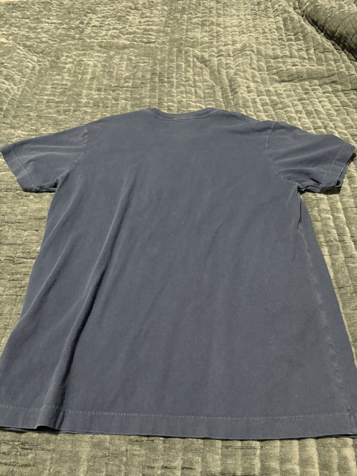 DENIM TEARS DENIM TEARS Logo Tee Navy Size US M / EU 48-50 / 2 - 2 Thumbnail